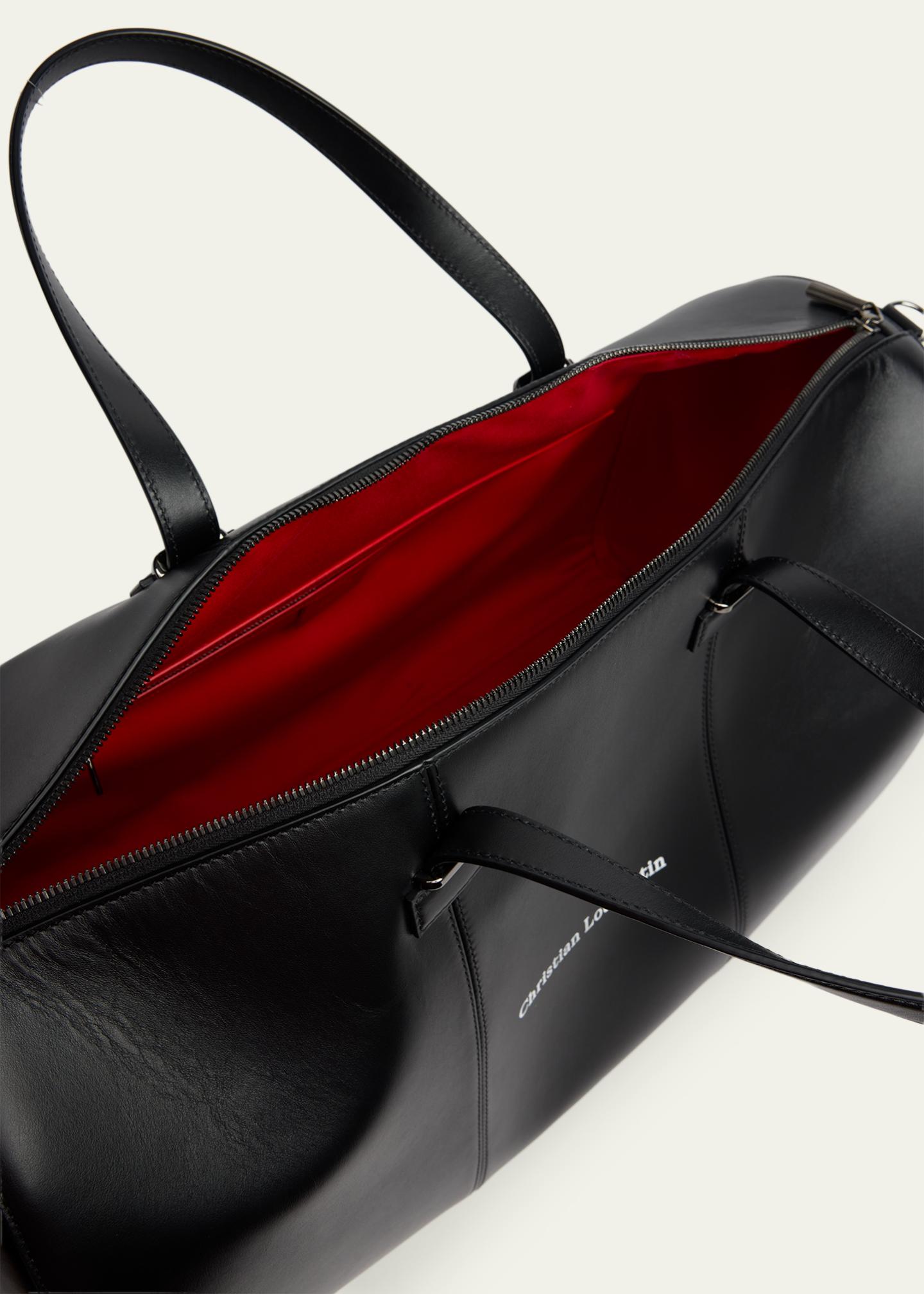 Christian Louboutin Men's Tactical Leather Dufflel Bag - Bergdorf