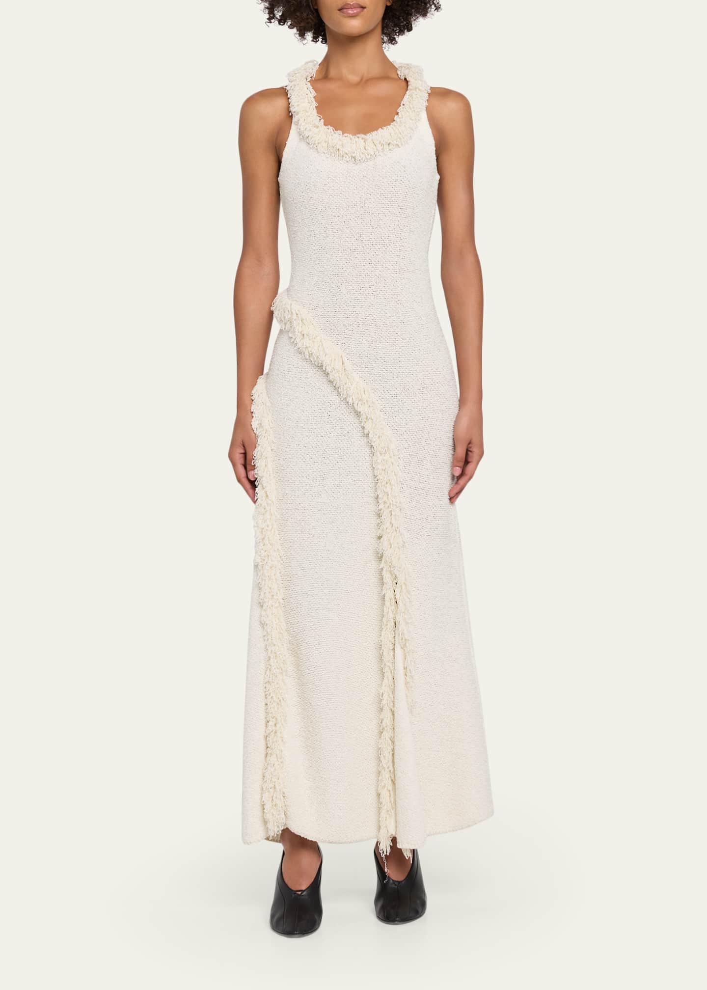 white wool dress Handmade Women's Viking Soft structure White Wool Dress