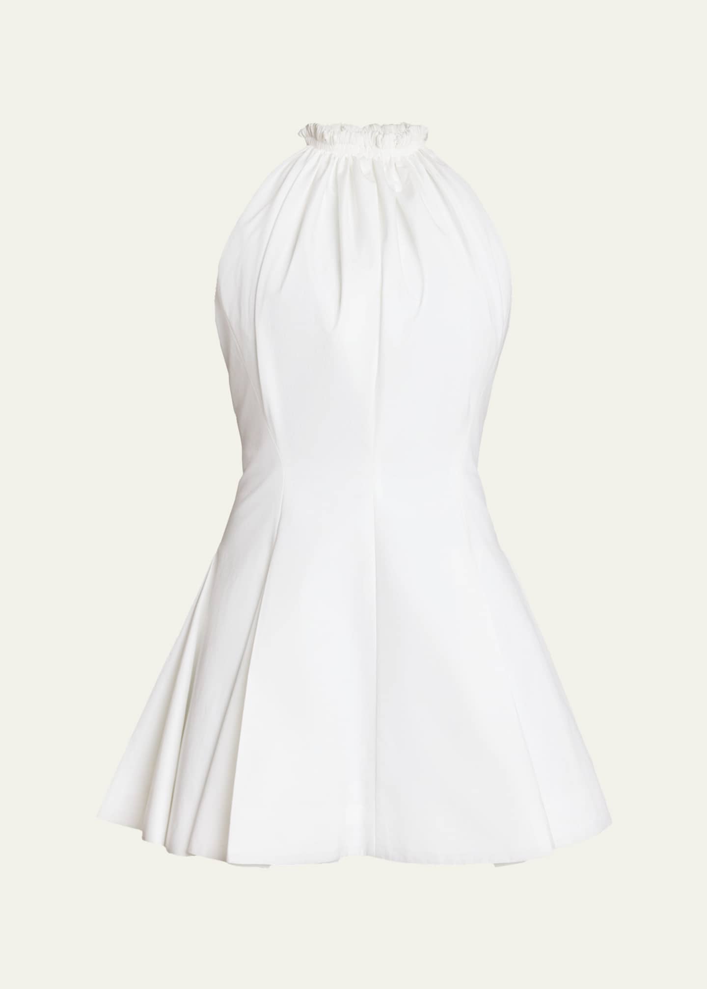 balmain halter dress Hot or Hmm...: Rita Ora's NYC Balmain Spring 2016 Black Halter Neck Dress