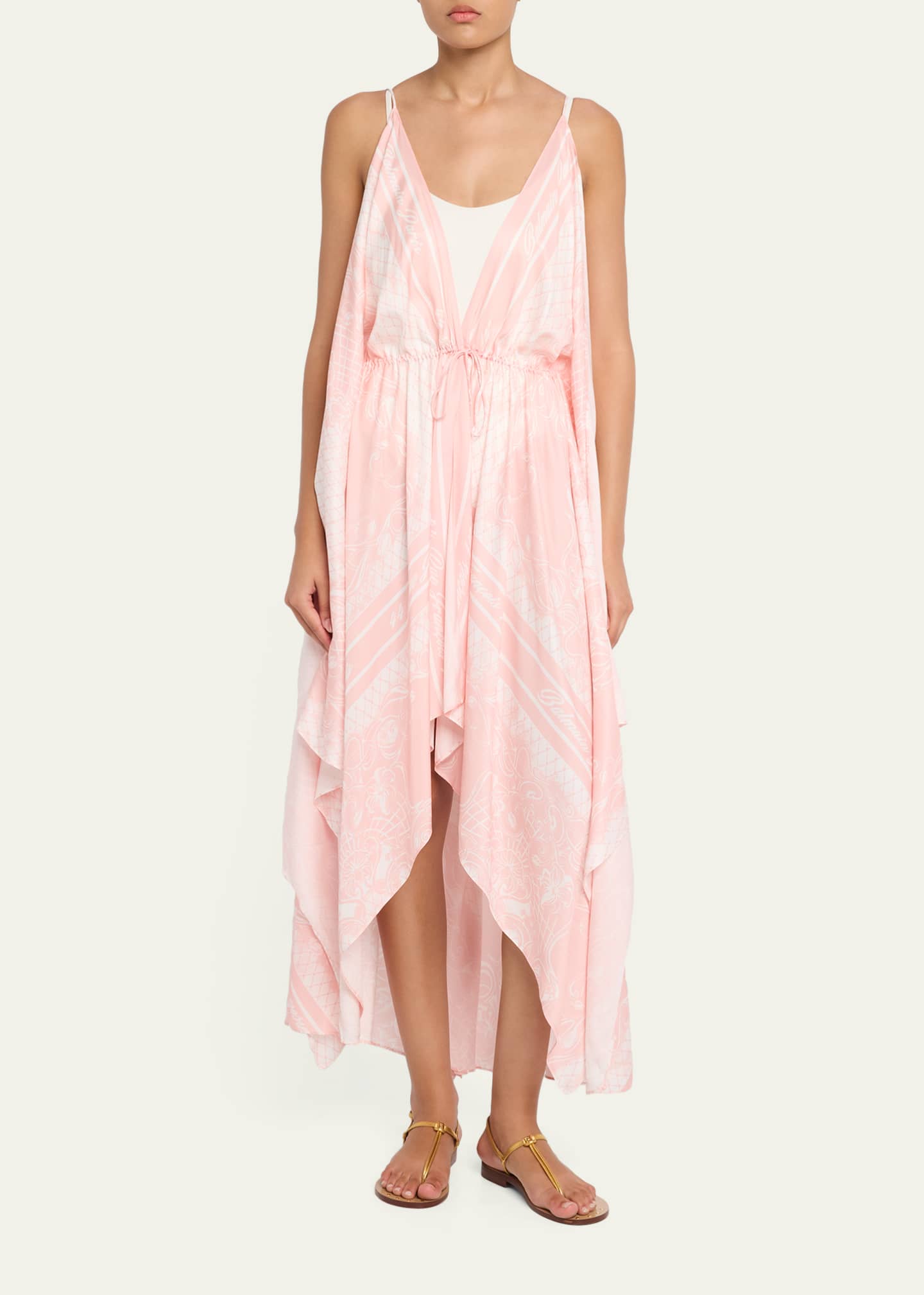 balmain pink dress Balmain