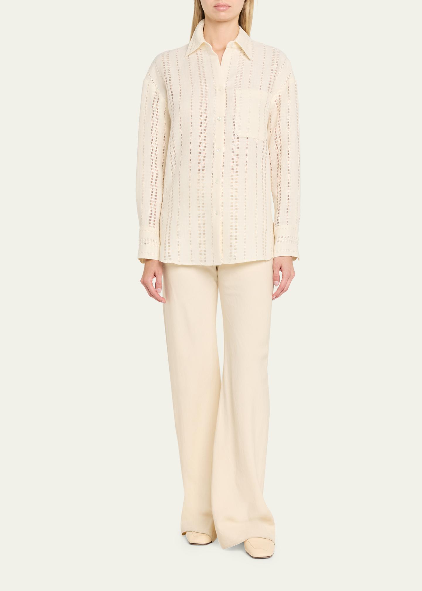 TWP Big Joe Linen Button-Front Shirt - Bergdorf Goodman