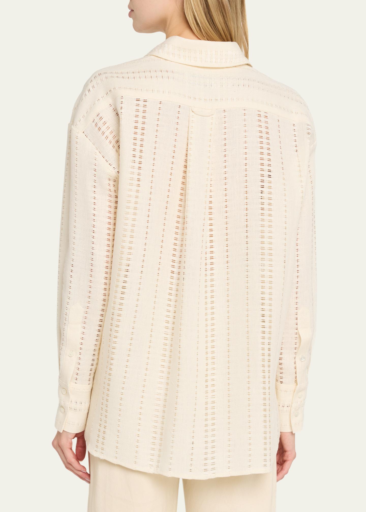 TWP Big Joe Linen Button-Front Shirt - Bergdorf Goodman
