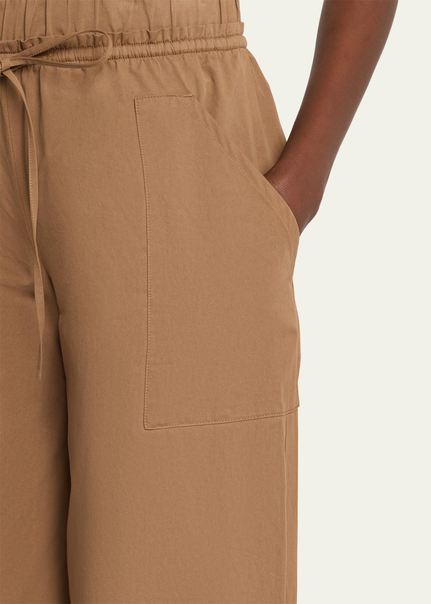 Vince Mid-Rise Cotton Drawstring Pants - Bergdorf Goodman