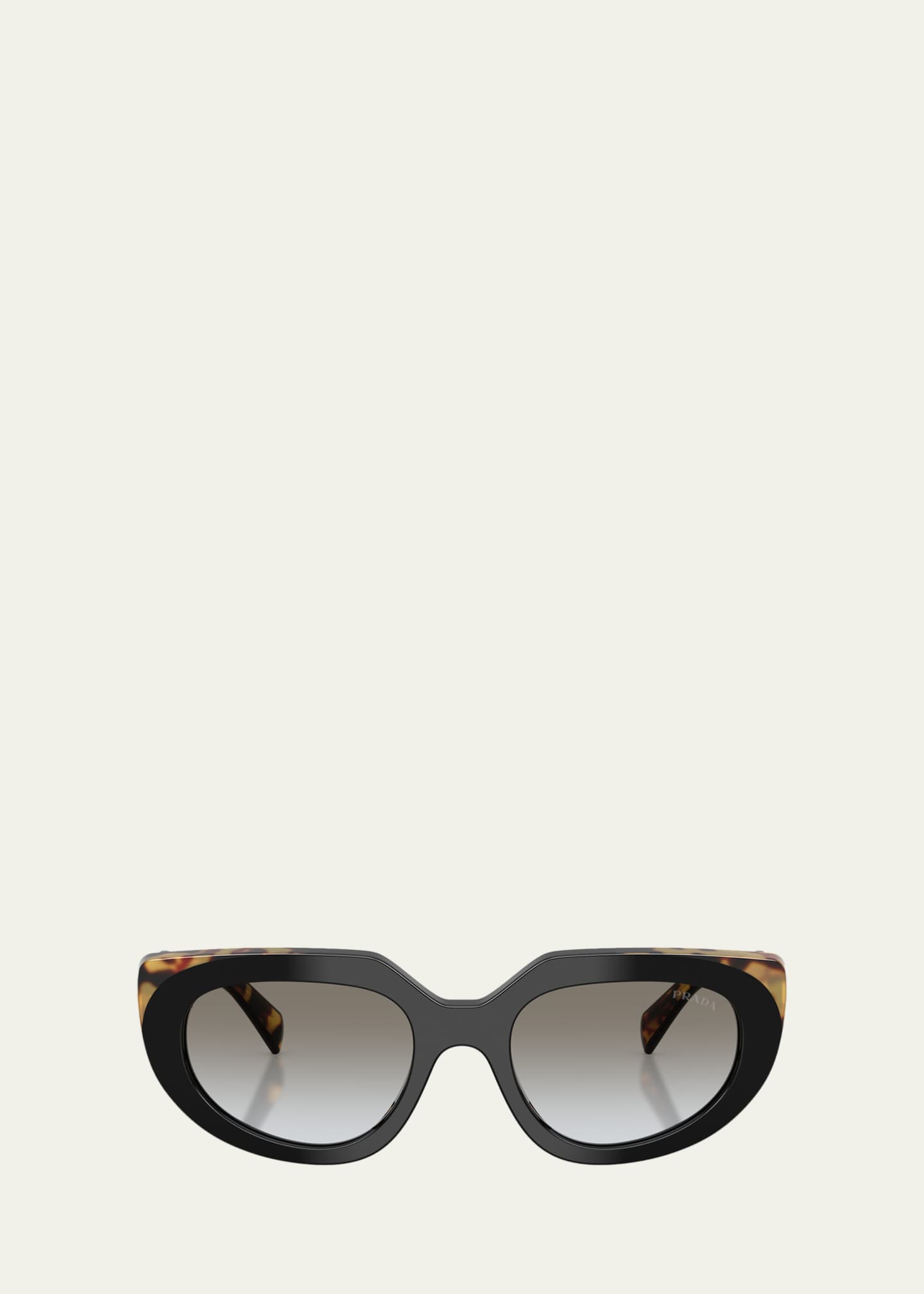 小物 Archive PRADA halfrim oval sunglasses Prada PR D02SF 54MM Oval Sunglasses - Bergdorf Goodman