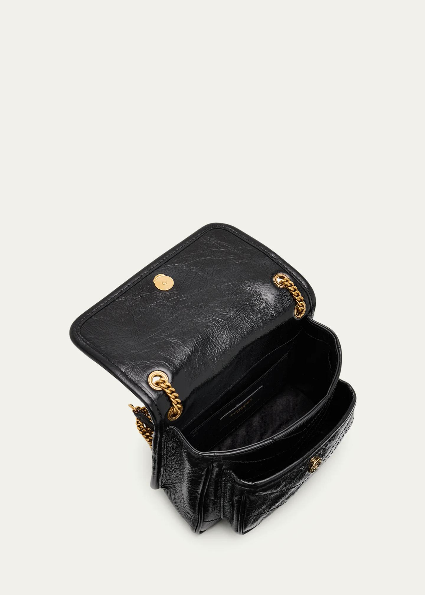 Saint Laurent Niki Mini Vintage Leather Shoulder Bag - Bergdorf 