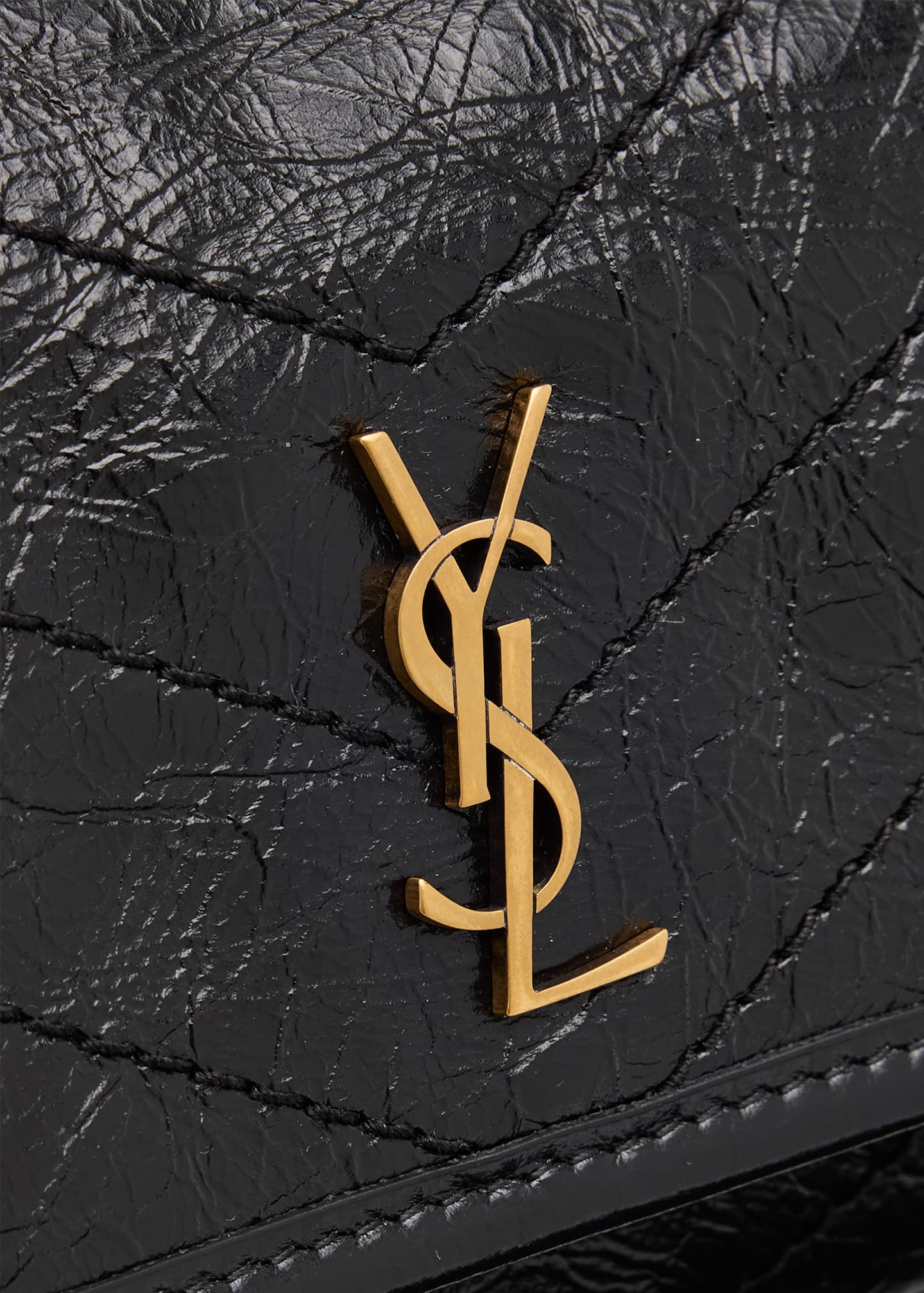 Saint Laurent Niki Mini Vintage Leather Shoulder Bag - Bergdorf