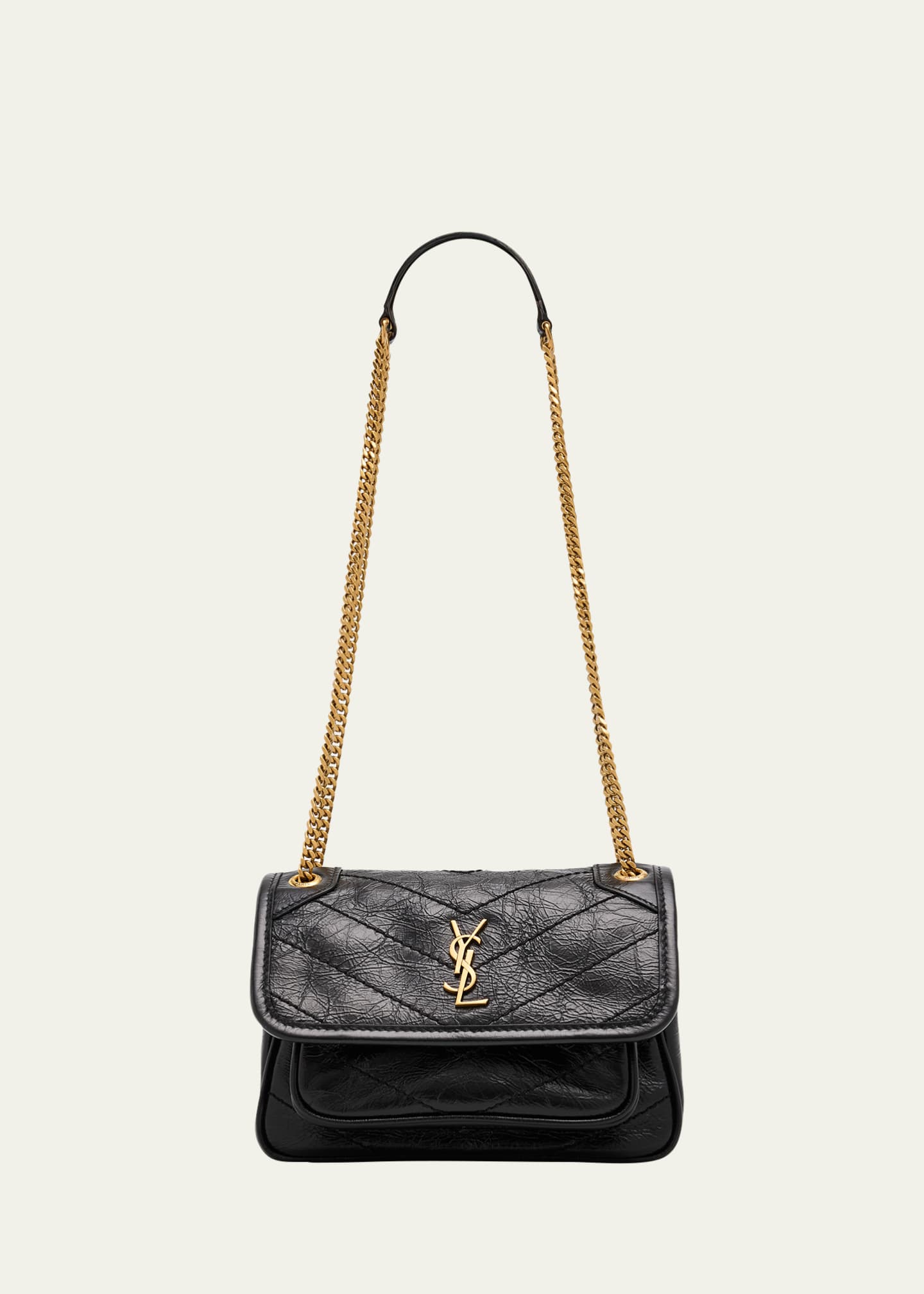 Saint Laurent ニキ Saint Laurent Niki Mini Vintage Leather Shoulder Bag - Bergdorf
