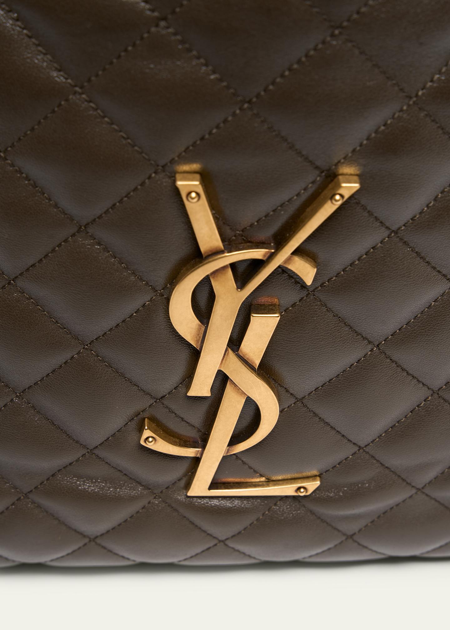 Saint Laurent Icare Medium Tote Bag in Lambskin Leather - Bergdorf