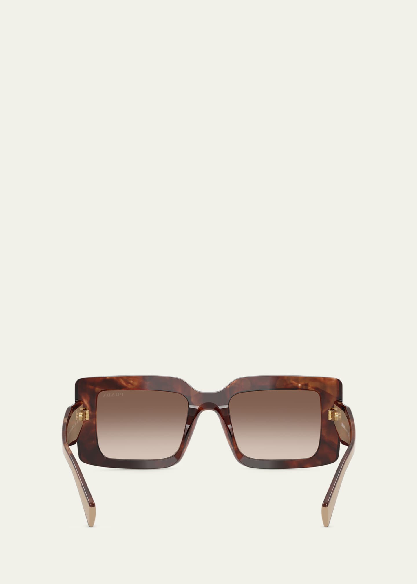 Prada PR D01SF 53MM Rectangular Sunglasses - Bergdorf Goodman