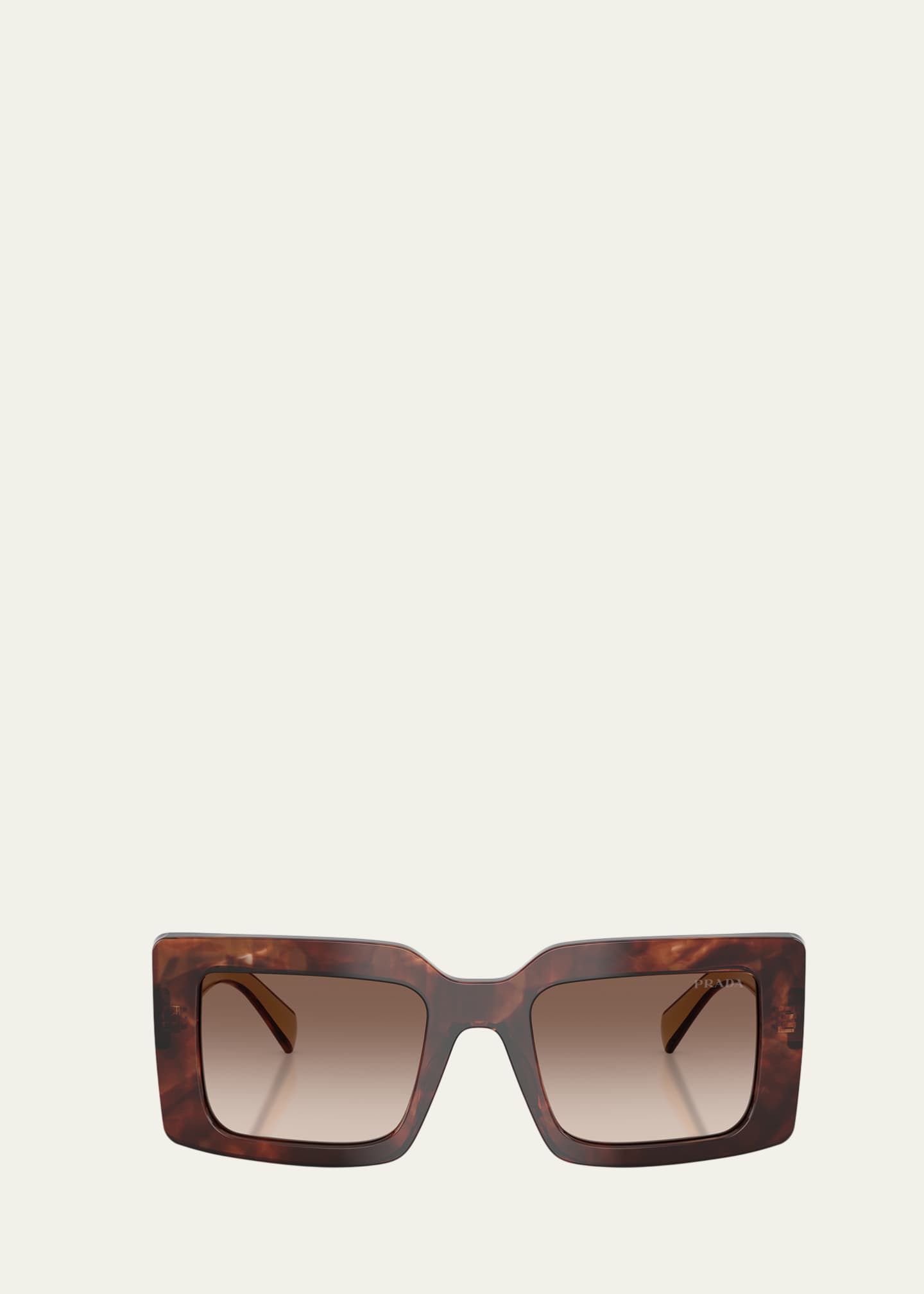 Prada PR D01SF 53MM Rectangular Sunglasses - Bergdorf Goodman