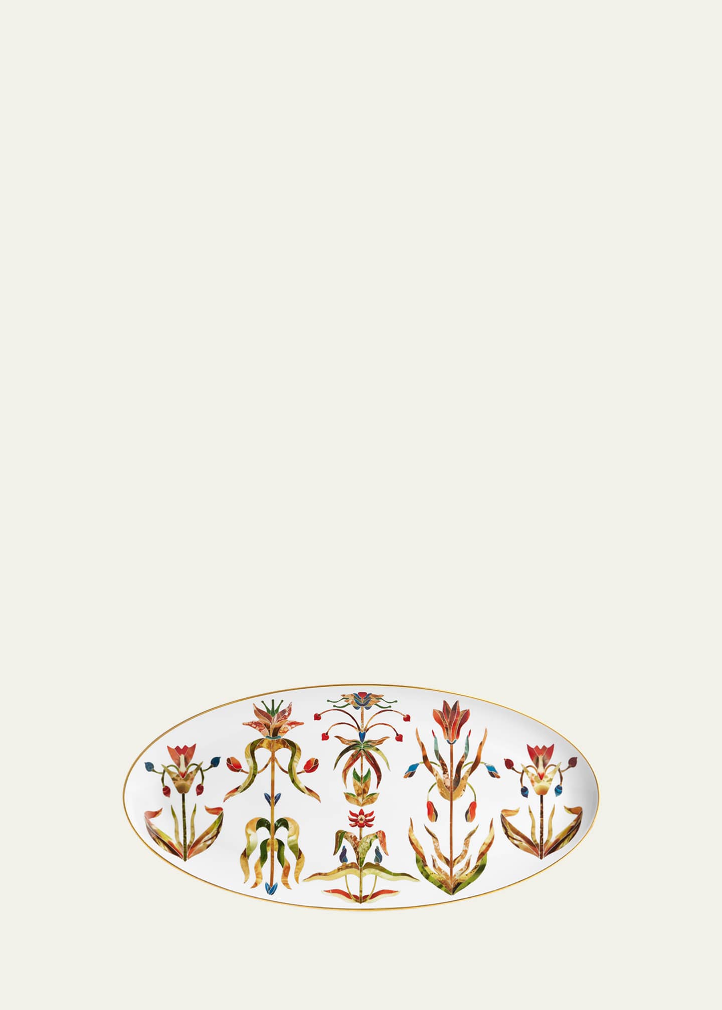 L'Objet Grand Tour Large Oval Platter - Bergdorf Goodman