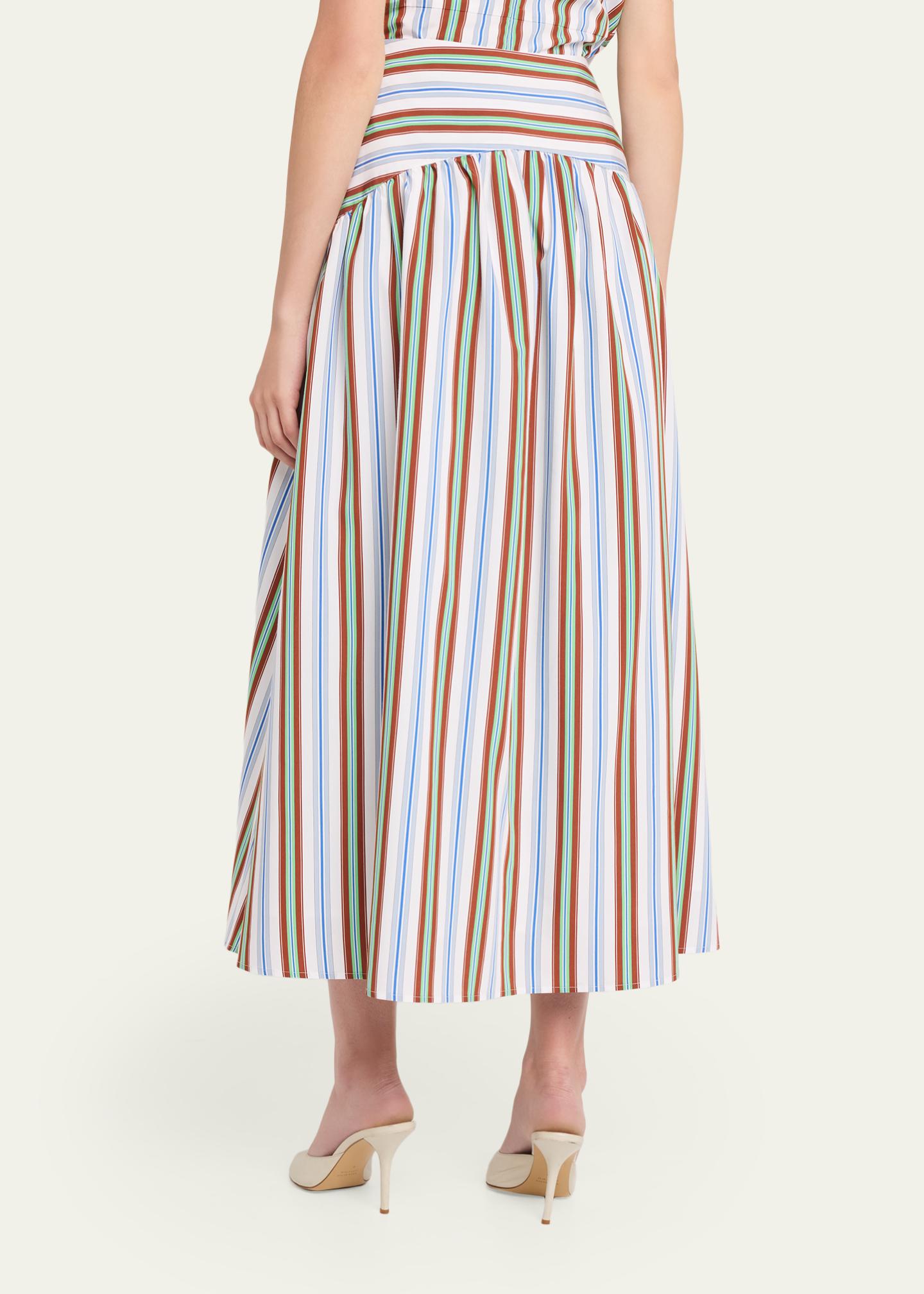 Rosie Assoulin In The Name Of Love Midi Skirt - Bergdorf Goodman