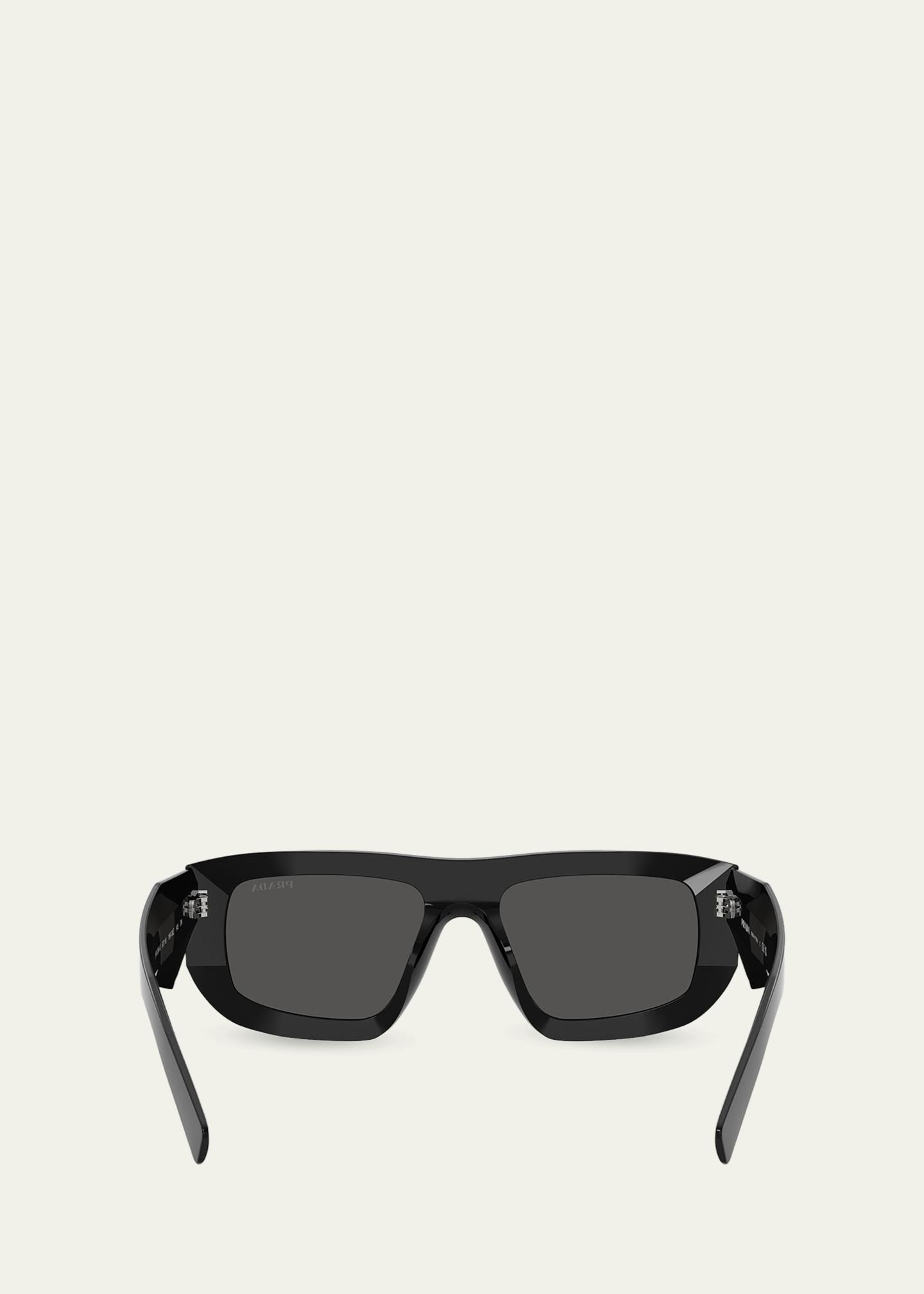 Prada PR D04SU 53MM Geometric Sunglasses - Bergdorf Goodman