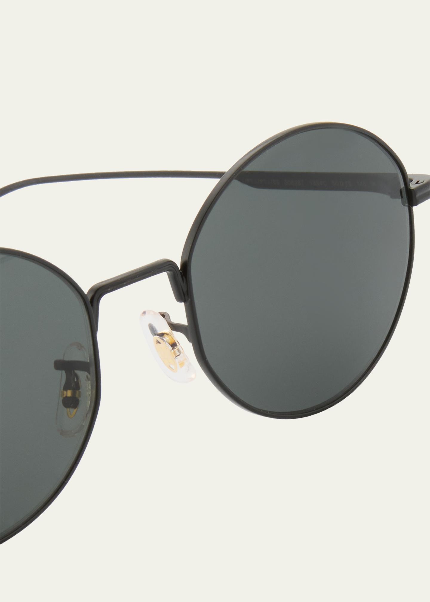 Oliver Peoples x Khaite 1994C Round Sunglasses - Bergdorf Goodman