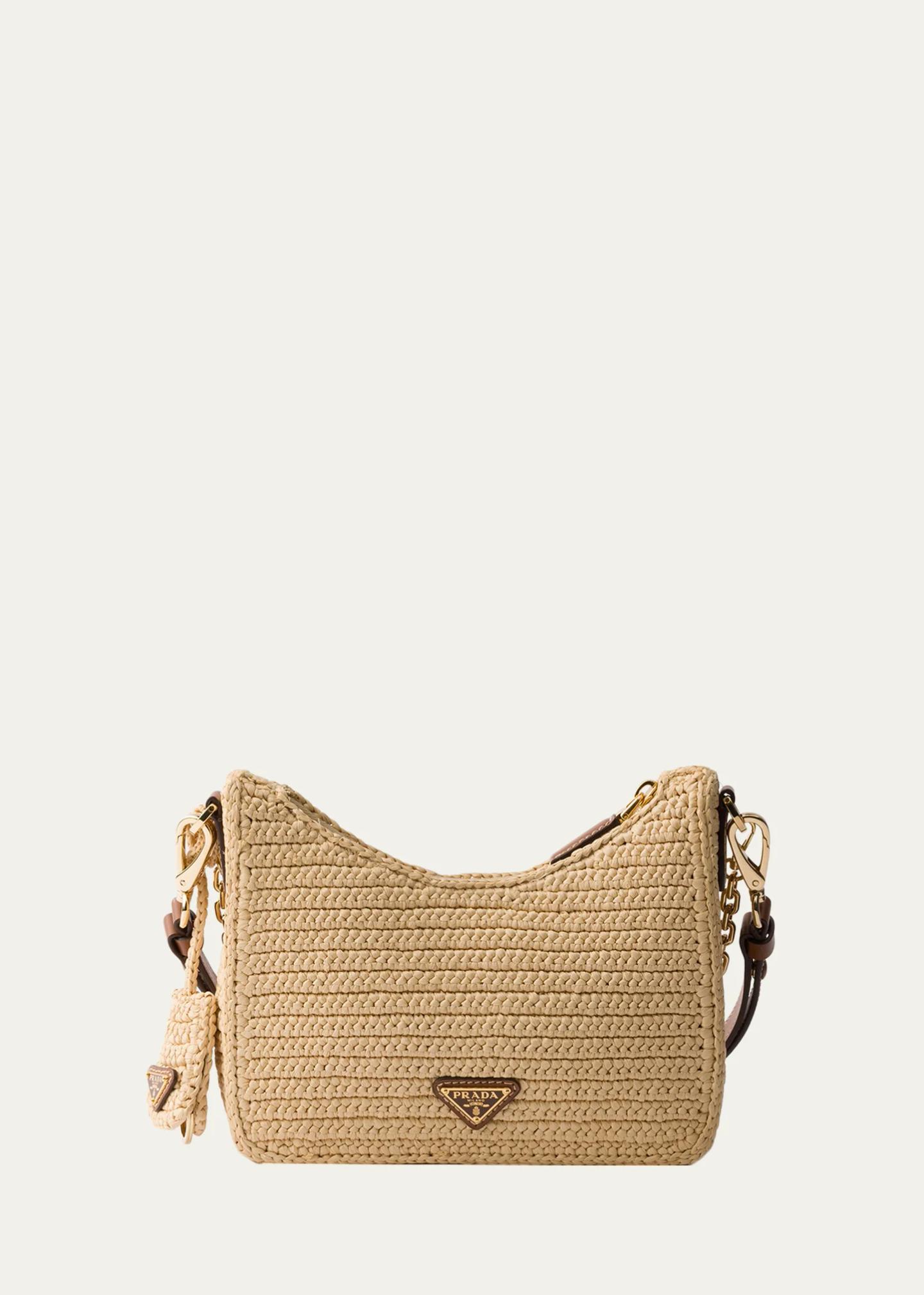 Prada Re-Edition Mini Crochet Shoulder Bag - Bergdorf Goodman