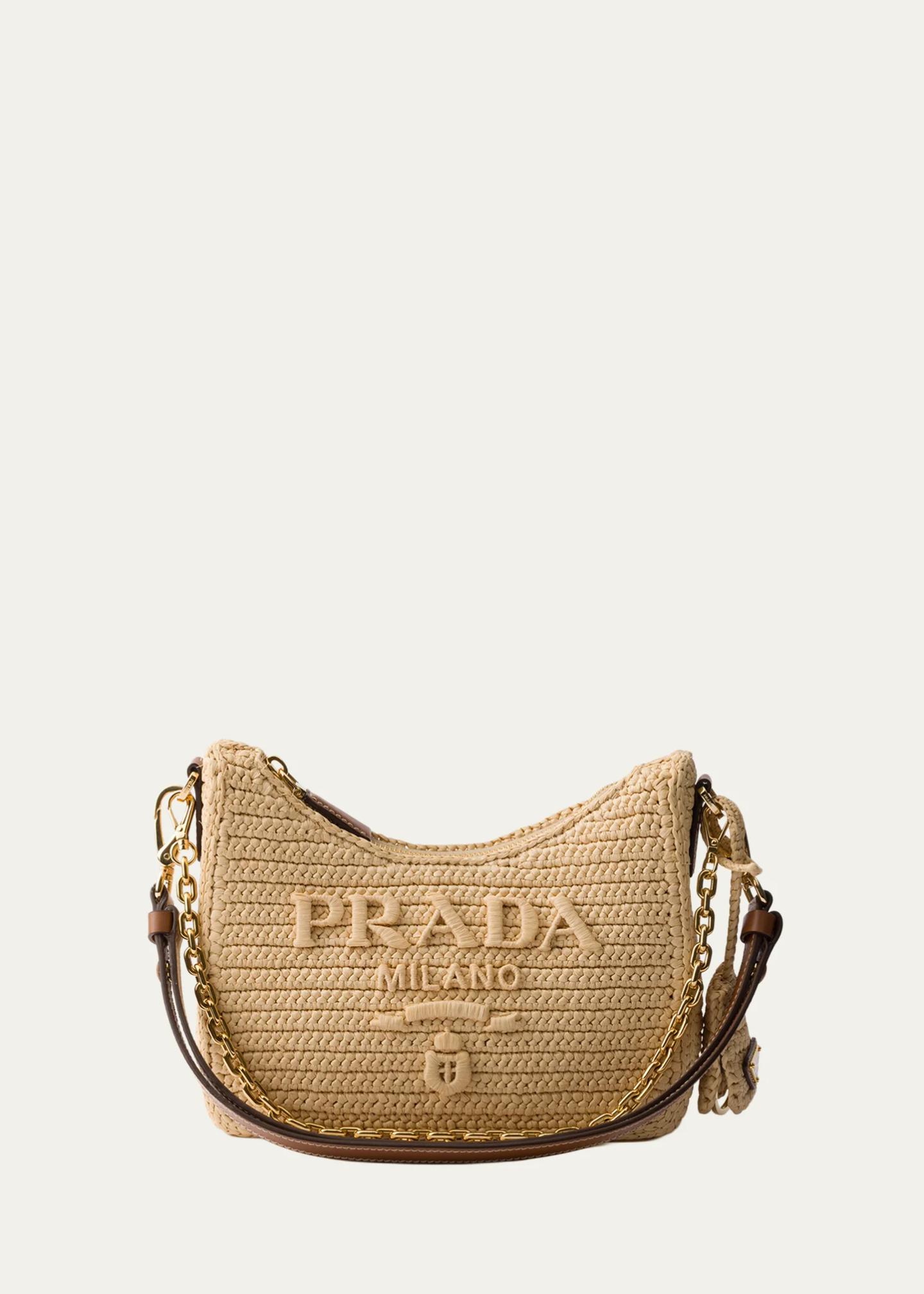 Prada Re-Edition Mini Crochet Shoulder Bag - Bergdorf Goodman