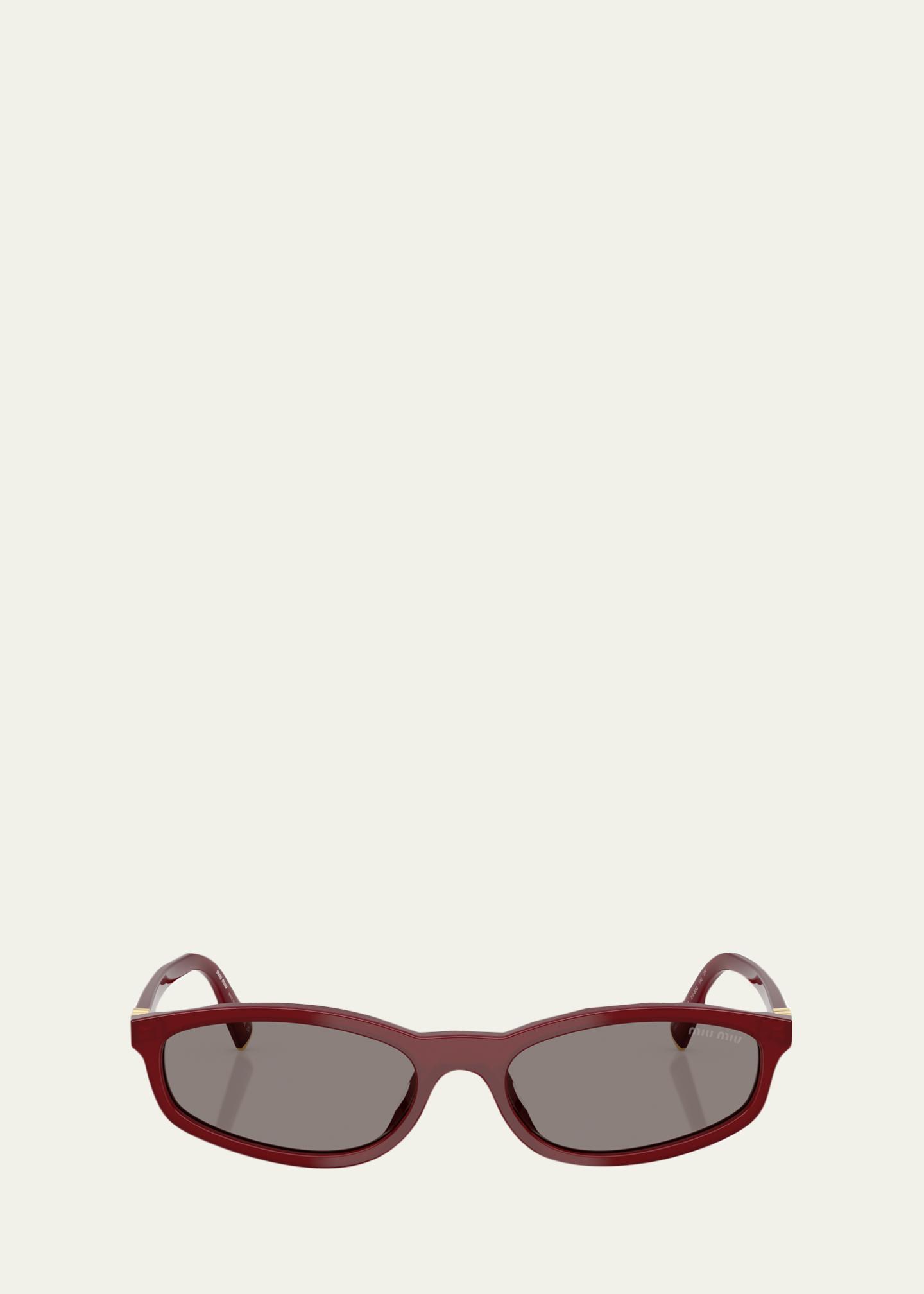 Miu Miu 54MM Oval Sunglasses - Bergdorf Goodman