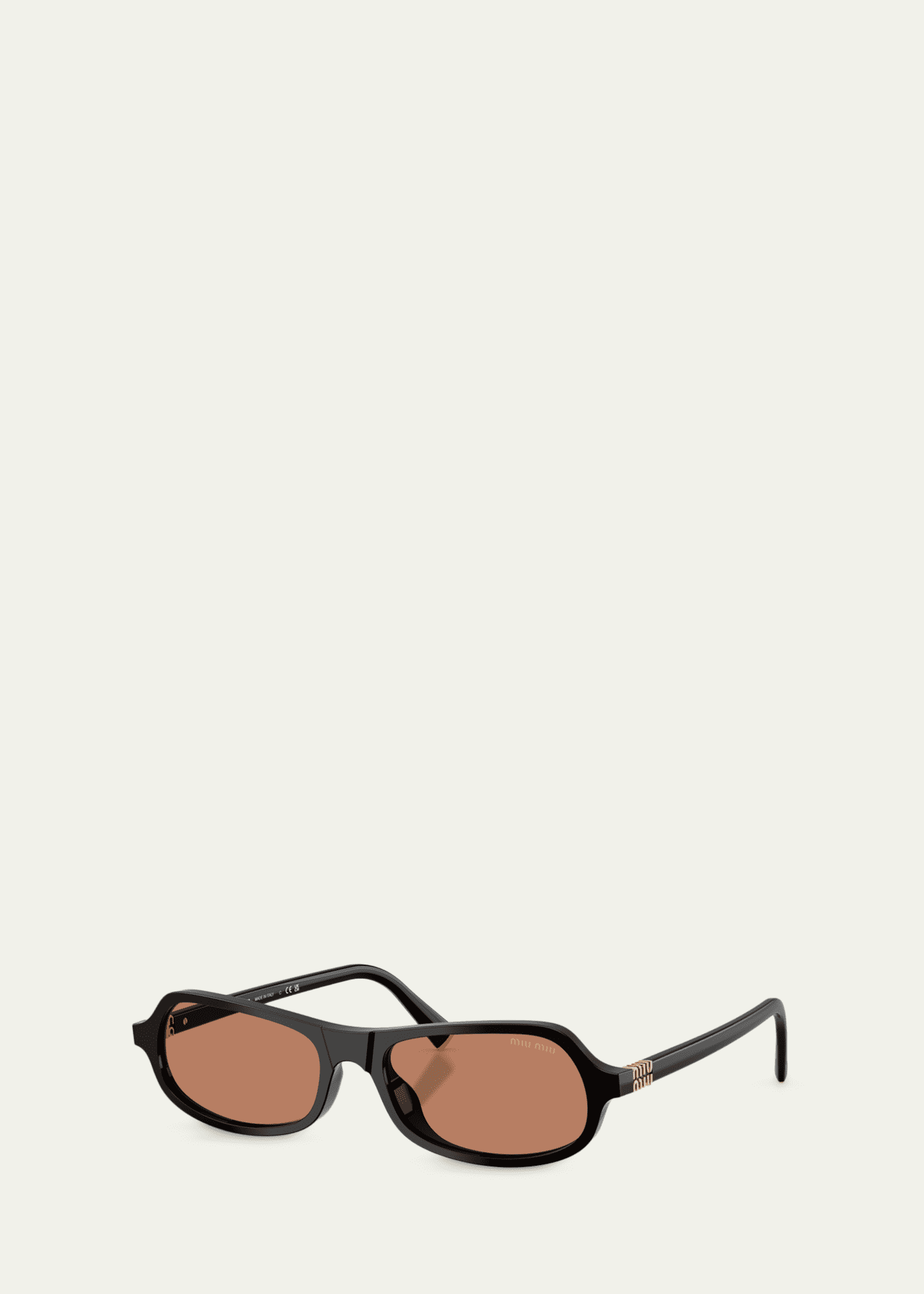 Miu Miu 55MM Oval Sunglasses - Bergdorf Goodman