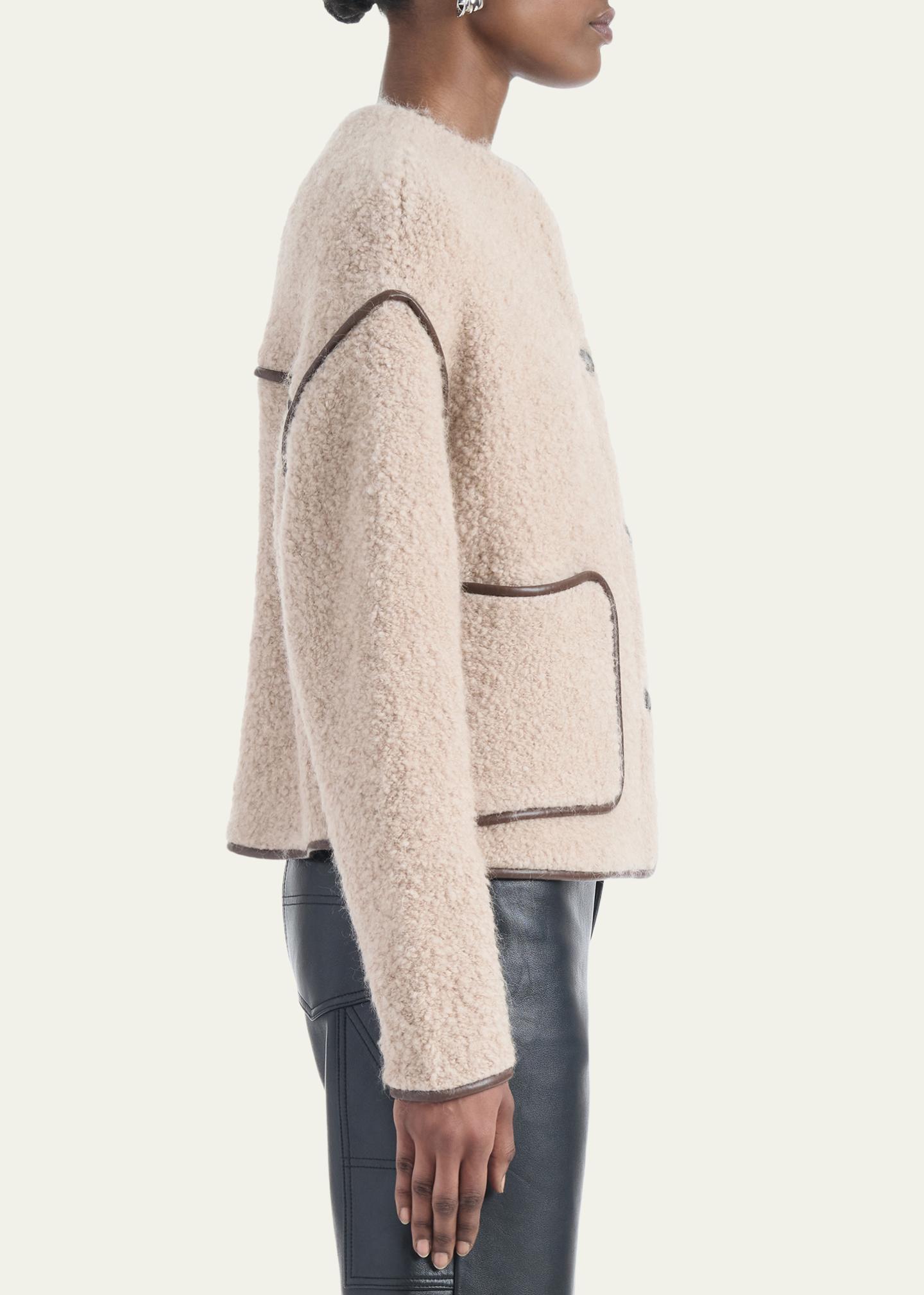 Altuzarra Irving Single-Breasted Alpaca Boucle Jacket - Bergdorf