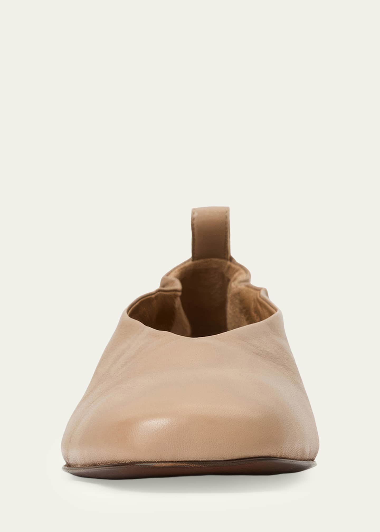 Aquatalia Clio Leather Ballerina Flats - Bergdorf Goodman
