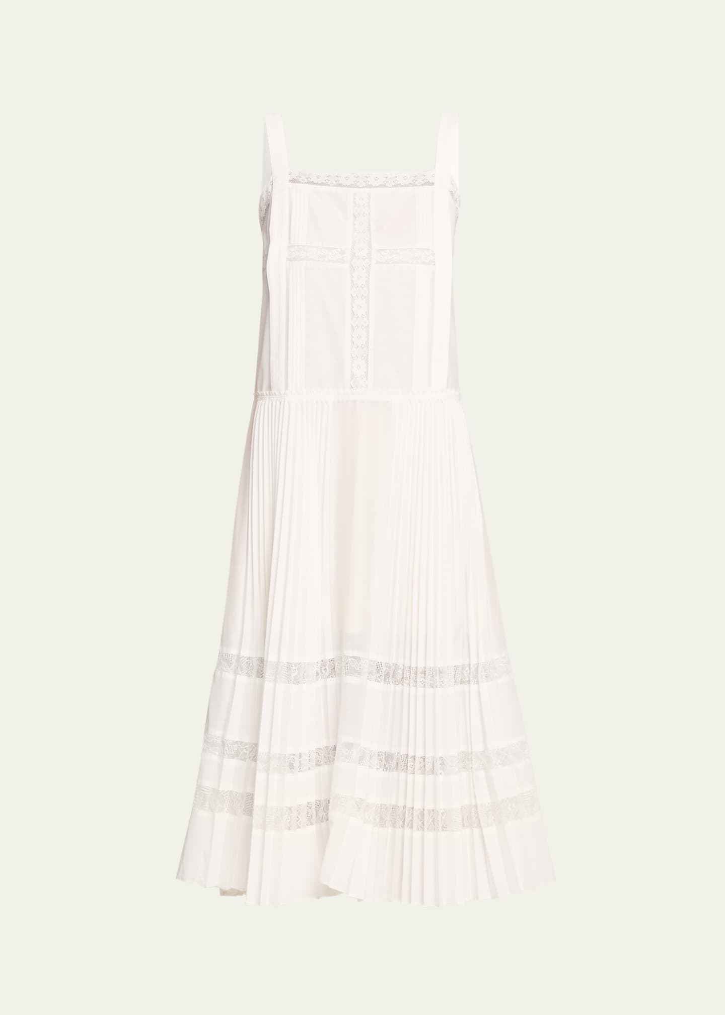 phillip lim pleated dress Pleated Satin Sleeveless Dress  3.1 Phillip Lim