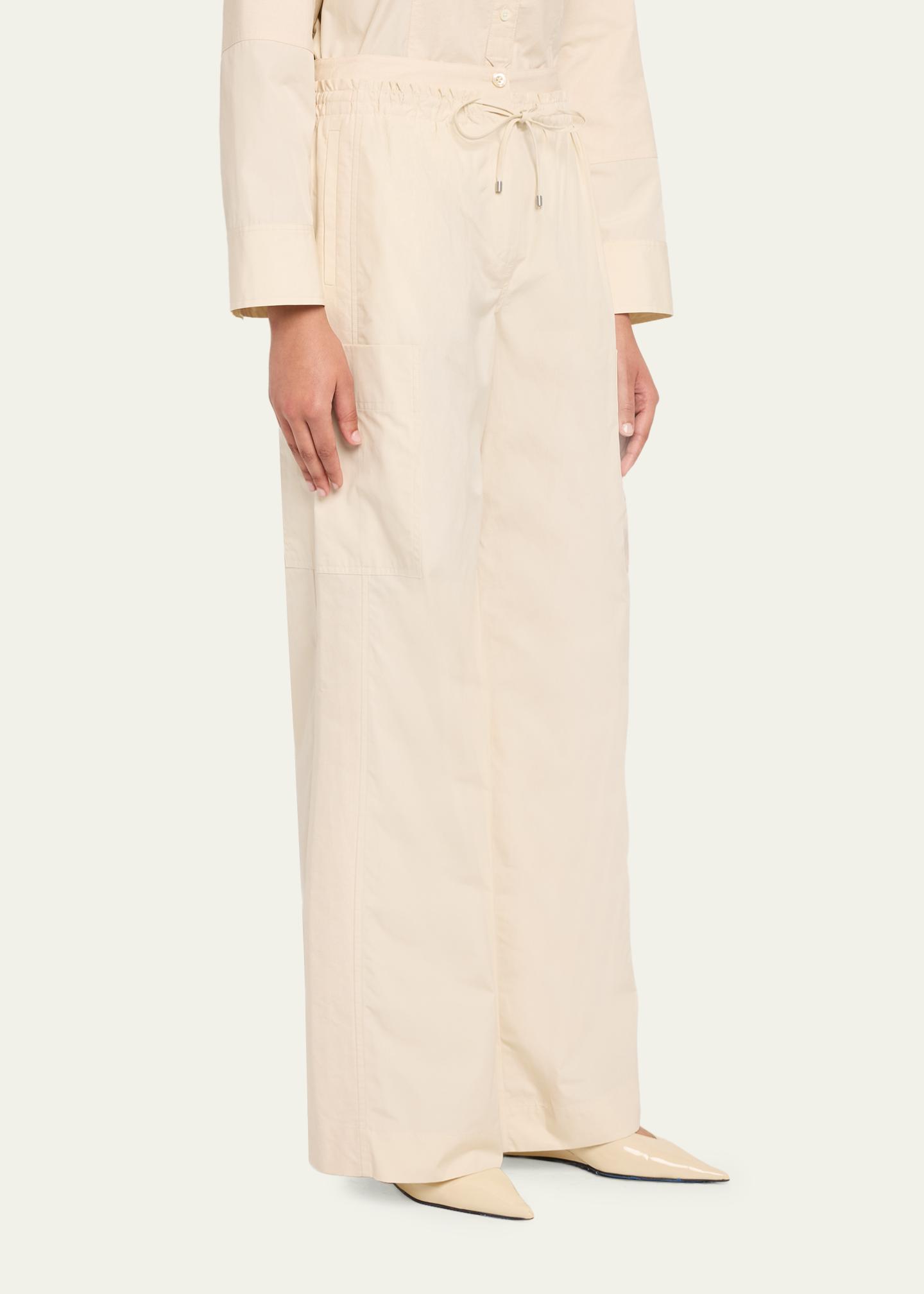 3.1 Phillip Lim Poplin Double-Waistband Pants - Bergdorf Goodman