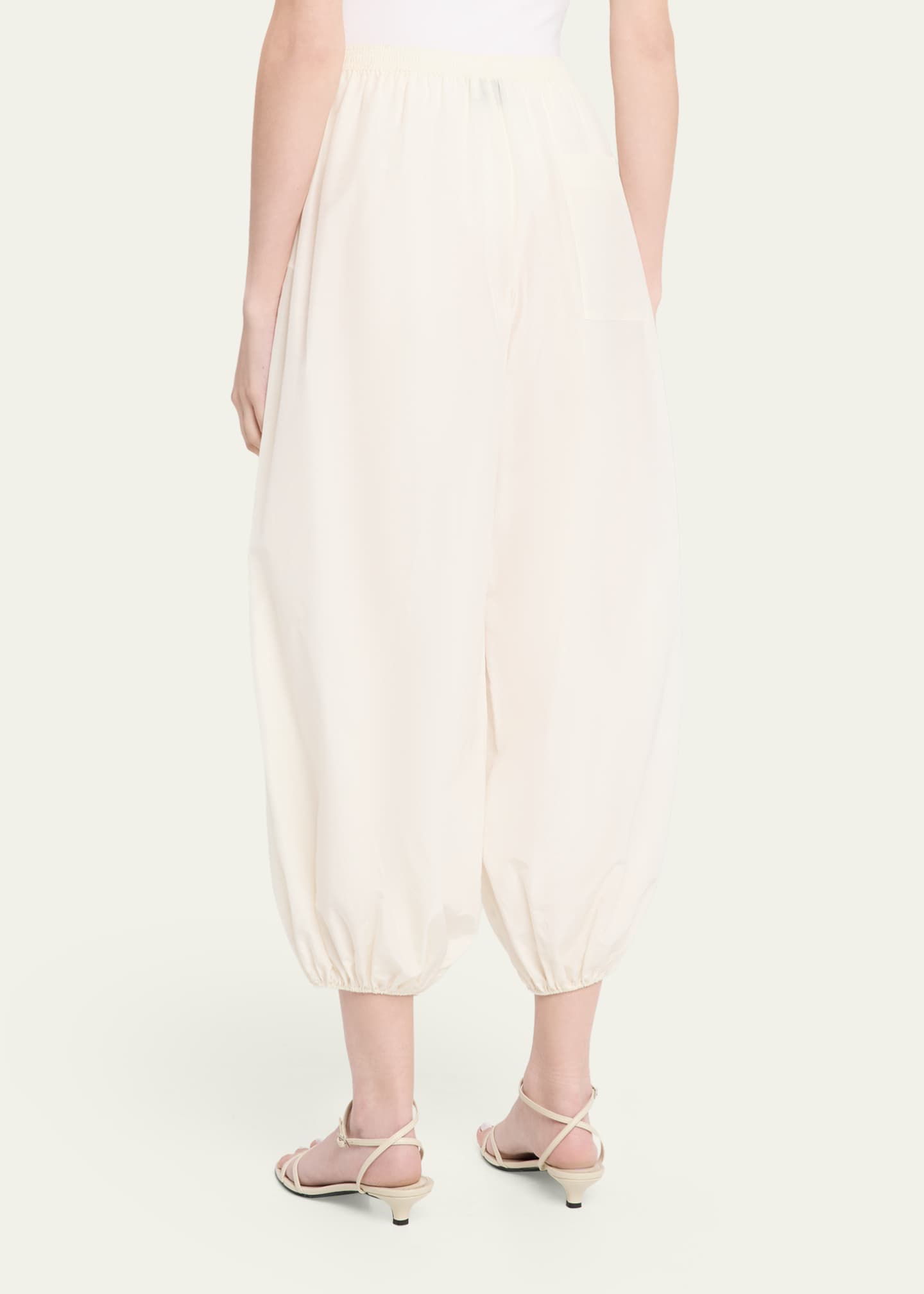 Loulou De Saison Almaya Cotton-Silk Balloon Pants - Bergdorf Goodman