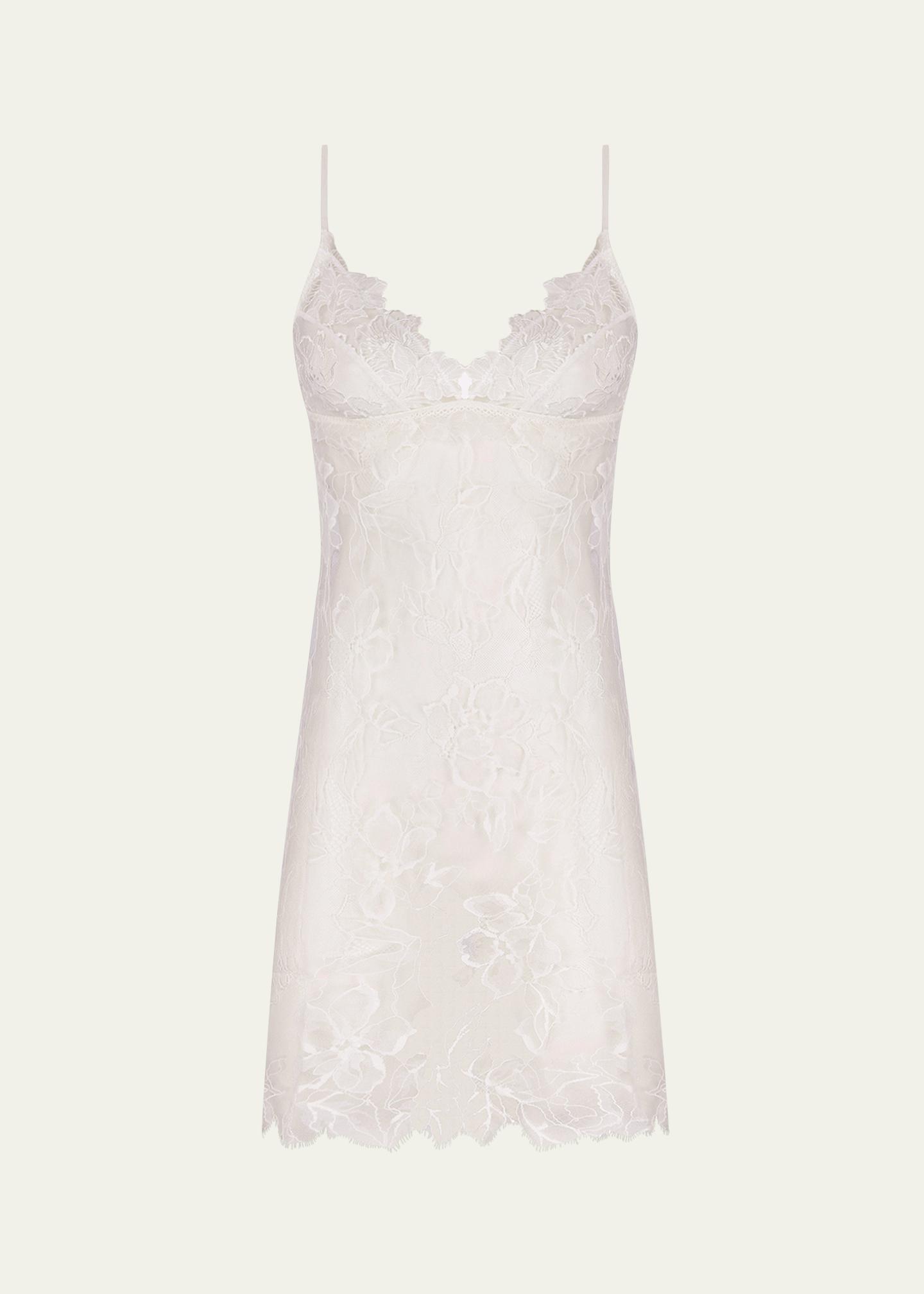 Lise Charmel Sublime Organza Scalloped Lace Nightie - Bergdorf Goodman