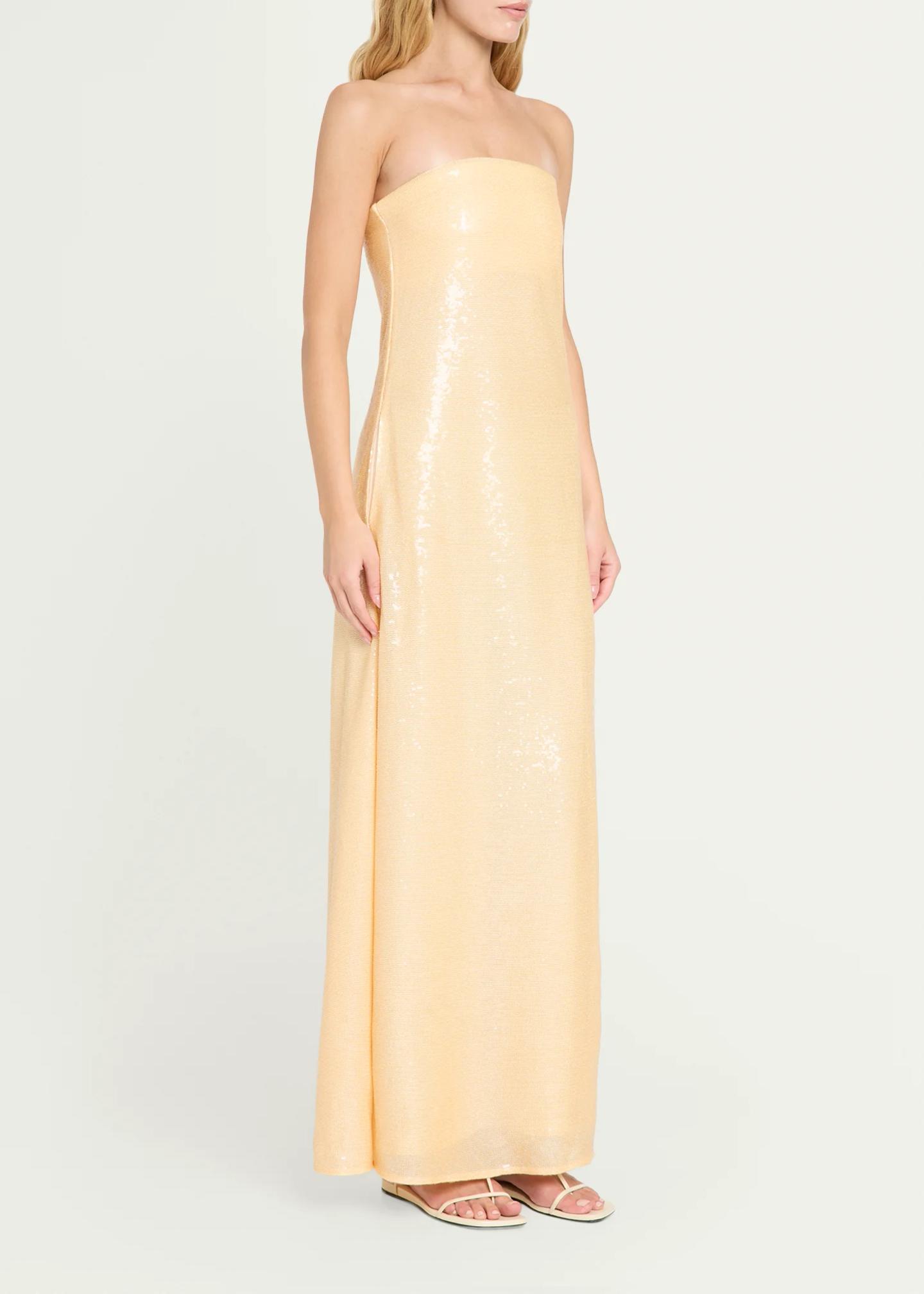 christopher esber gold dress size-tt-grand-xx-large