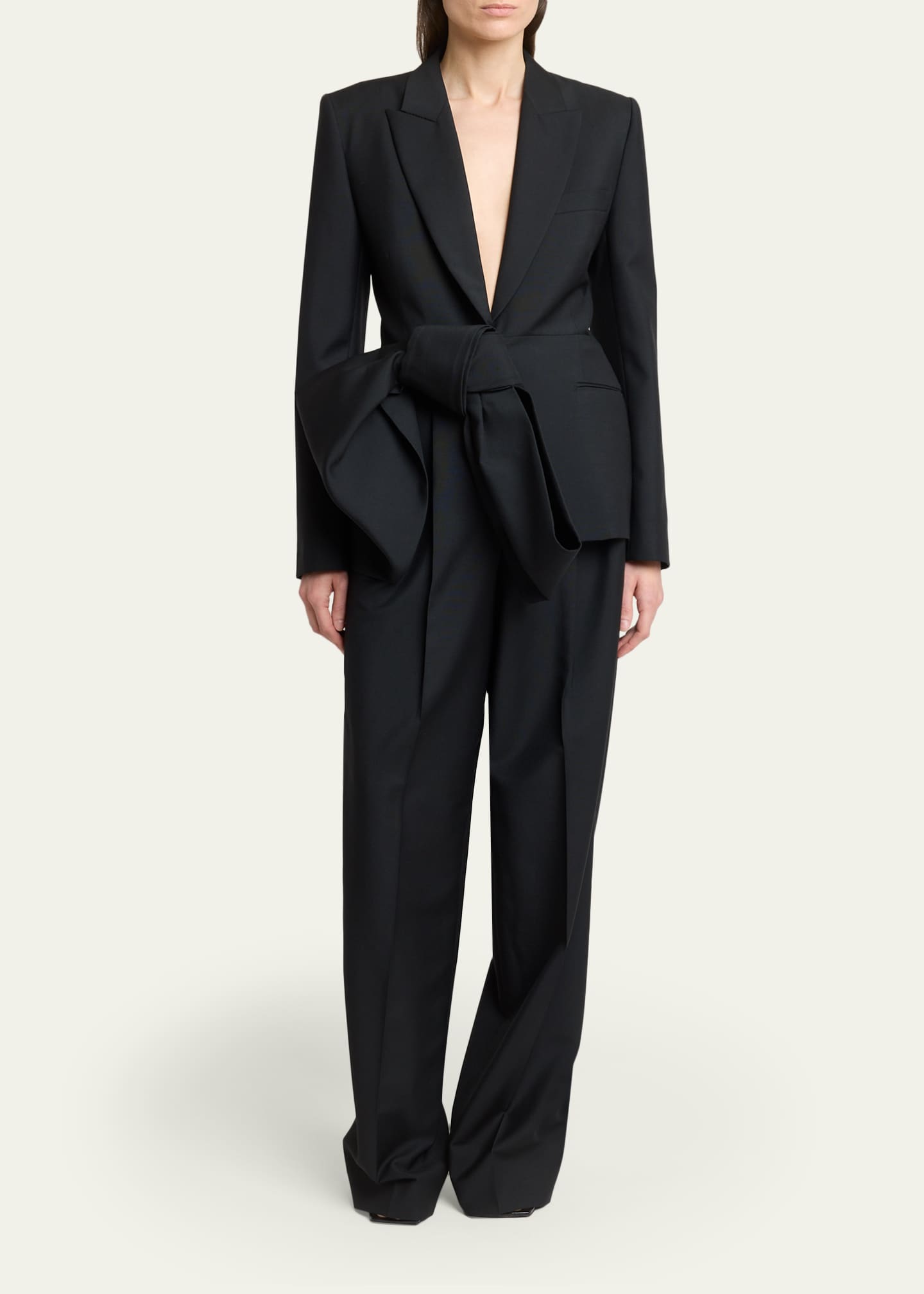 Givenchy Wool-Mohair Bow Jacket - Bergdorf Goodman