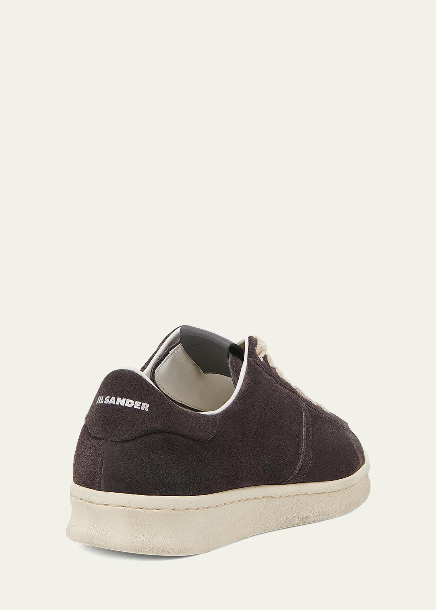 Jil Sander Men's Suede Low-Top Sneakers - Bergdorf Goodman