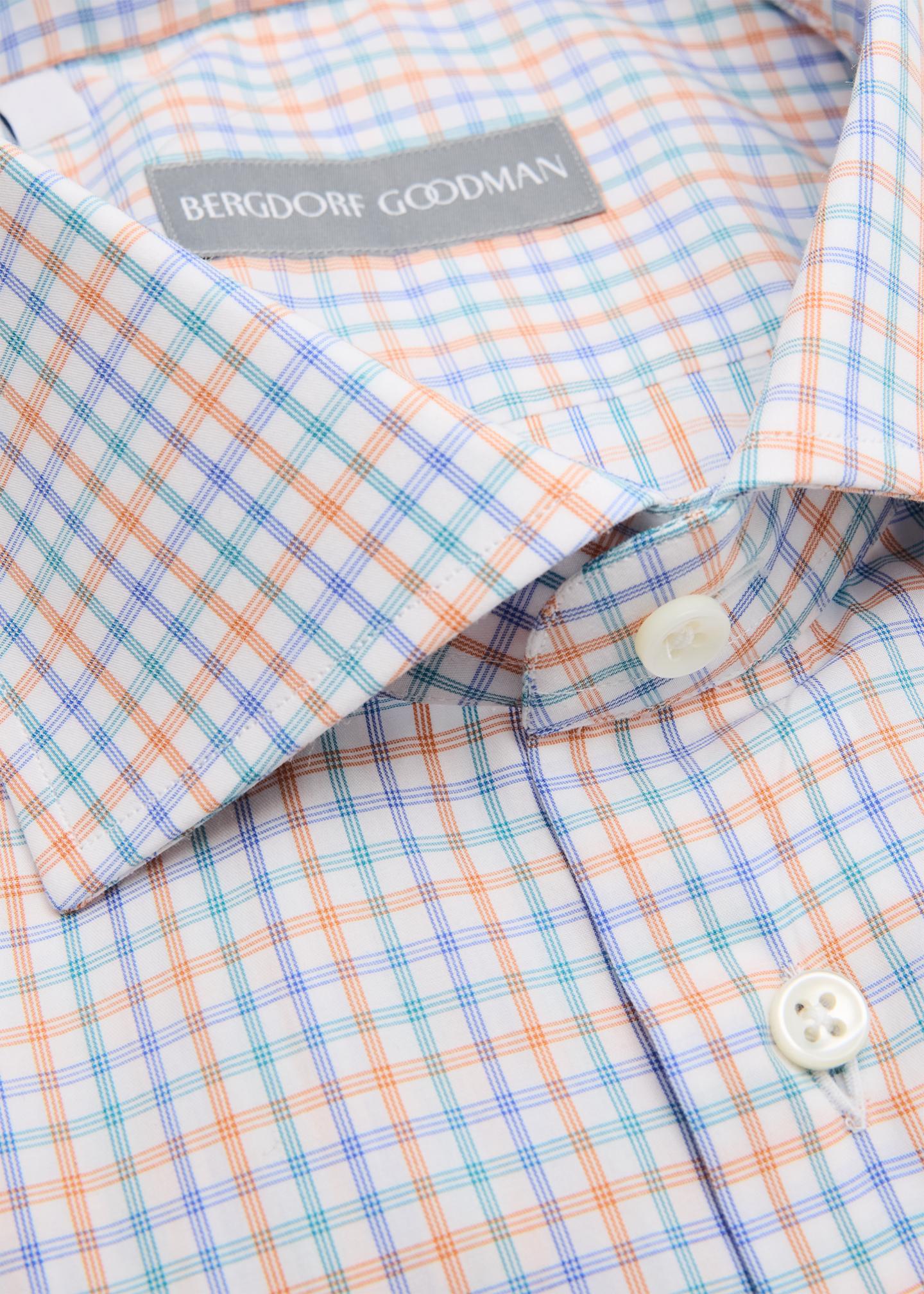 Bergdorf Goodman Men's Cotton Multicolor Plaid Dress Shirt - Bergdorf ...