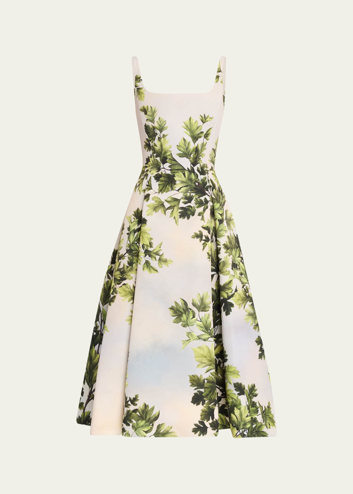 oscar midi dress green Oscar Midi Dress Green