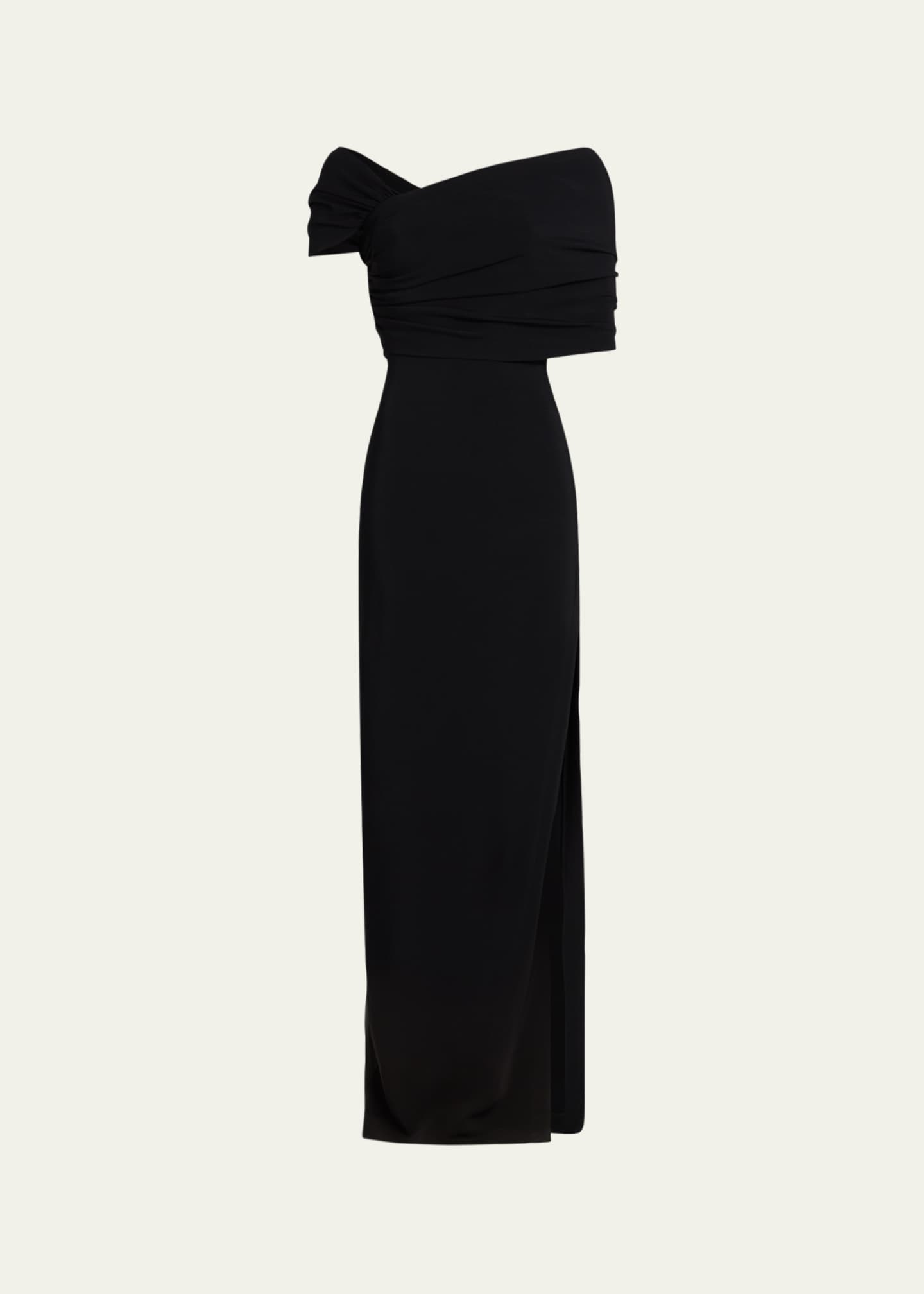 oscar de la renta dress black Guipure Lace Midi The silhouette’s modest midi length and floral texturing facilitate versatile styling Oscar de la Renta 2015