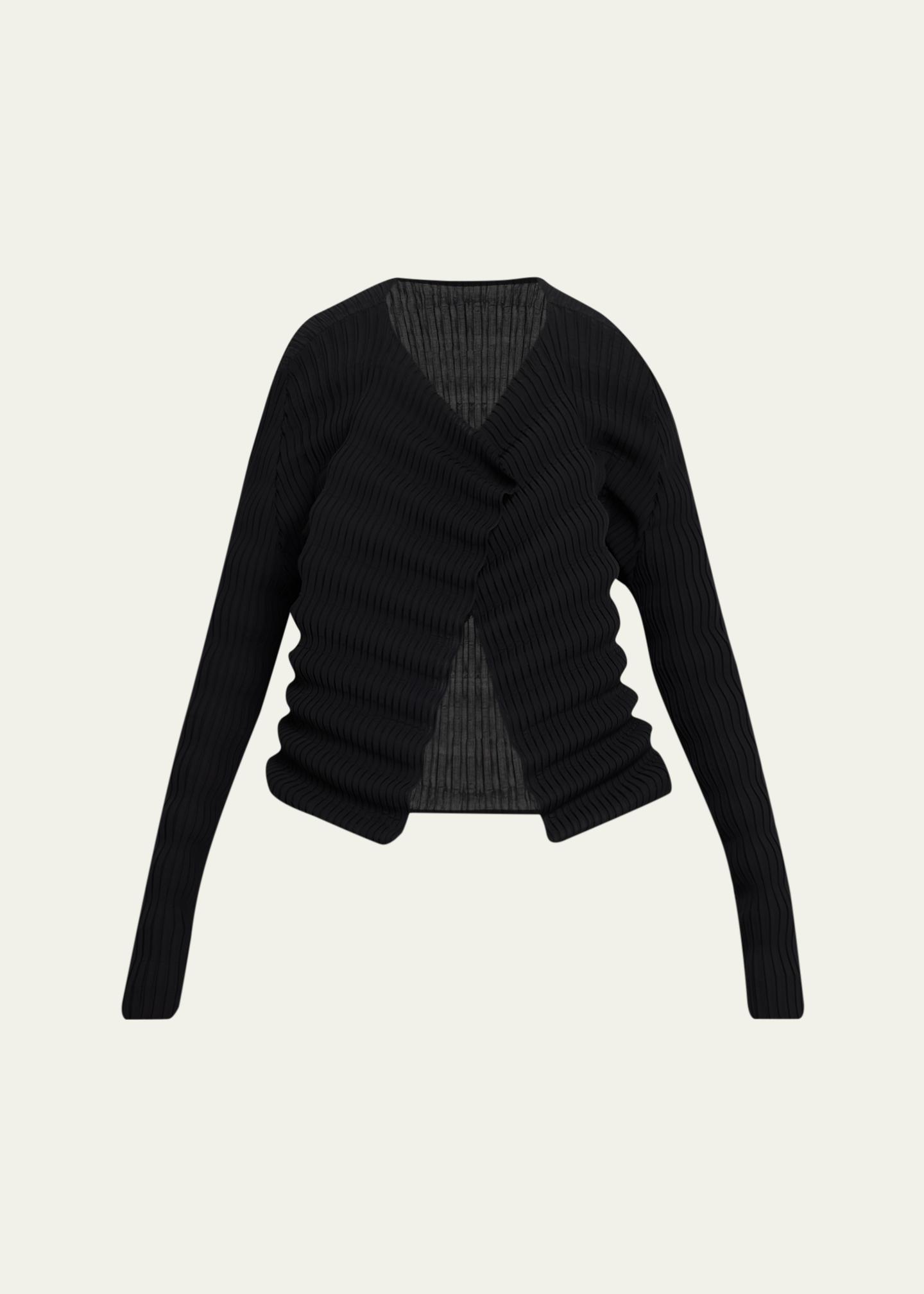 Issey Miyake Spring Plisse Cardigan - Bergdorf Goodman