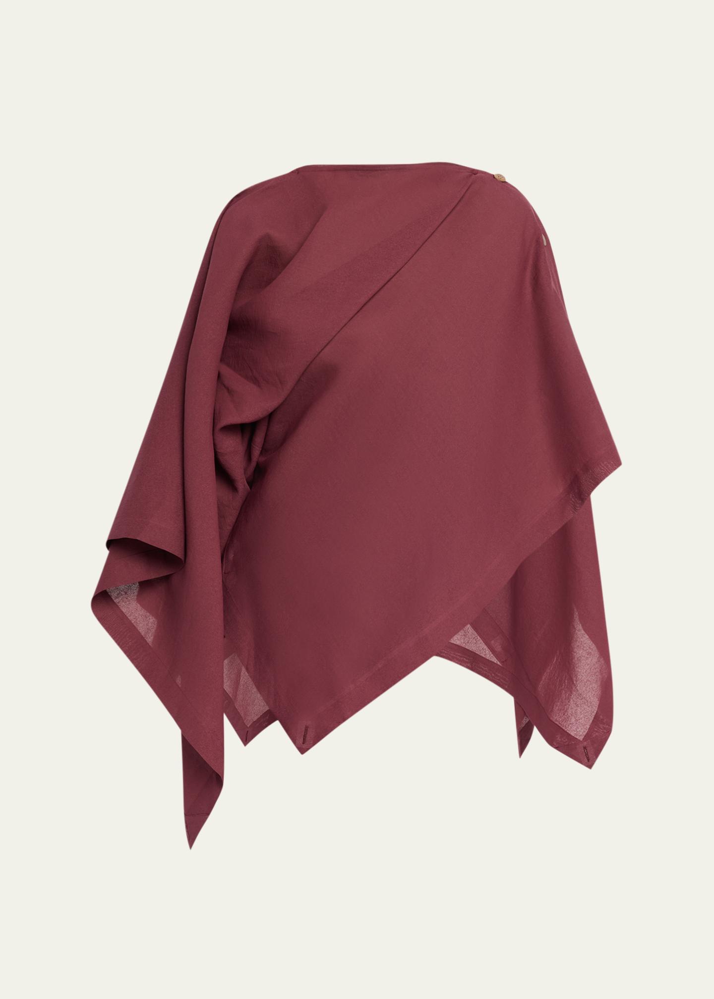 Issey Miyake All Squares Paper Handkerchief Top - Bergdorf Goodman