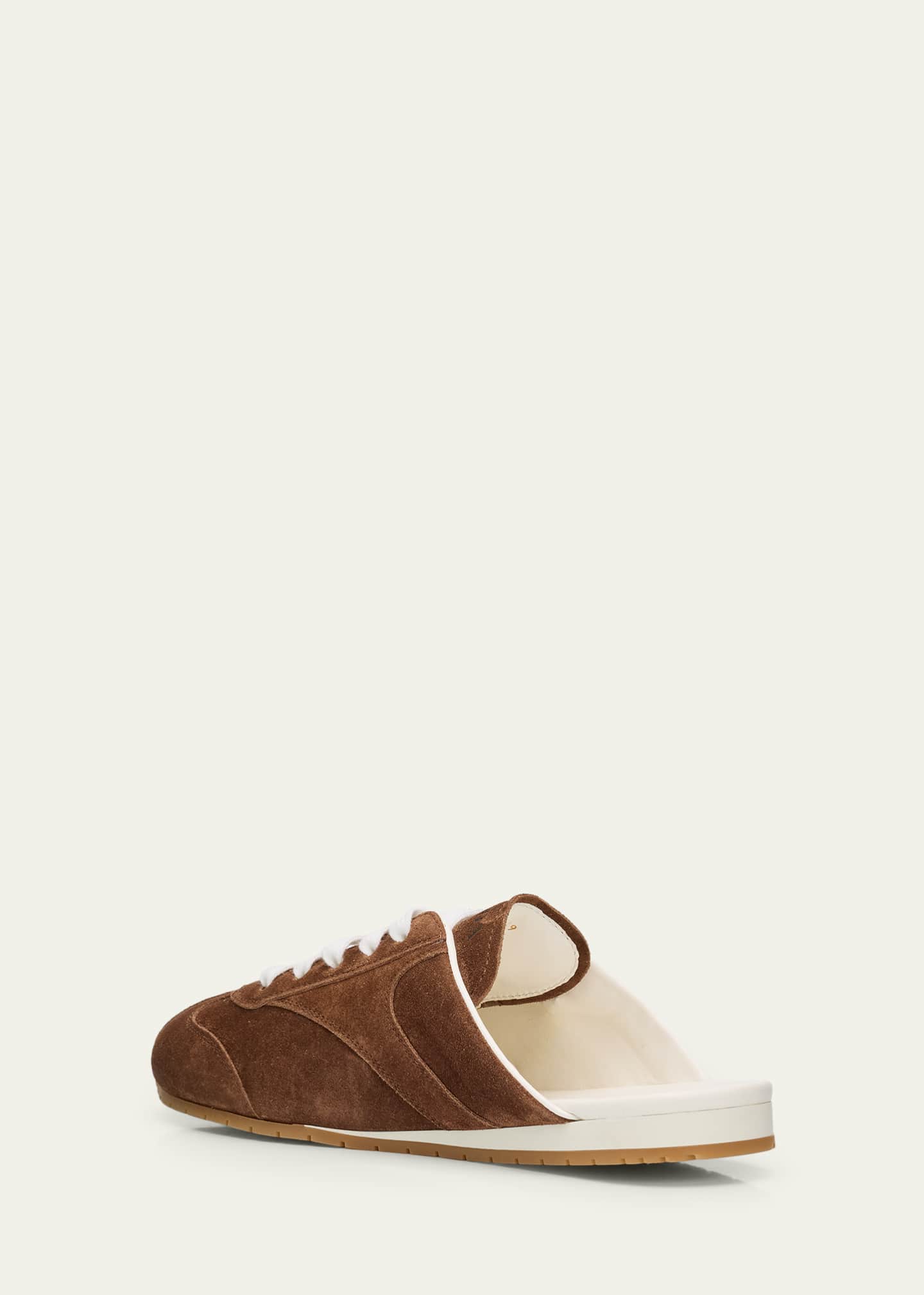 Prada Spark Suede Sneaker Mules - Bergdorf Goodman
