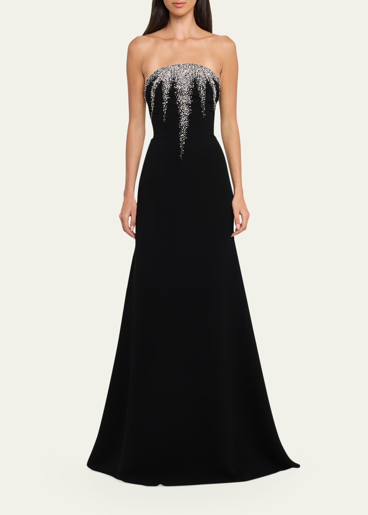 naeem khan designer dresses Size 8 Silver Red & Blue Nylon Sequined Midi Cocktail Dress fully lined Shop the Cover  Naeem