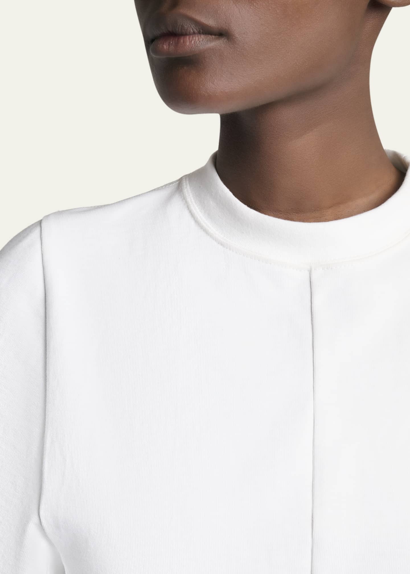 Balenciaga Very Heavy Jersey Peplum T-Shirt - Bergdorf Goodman
