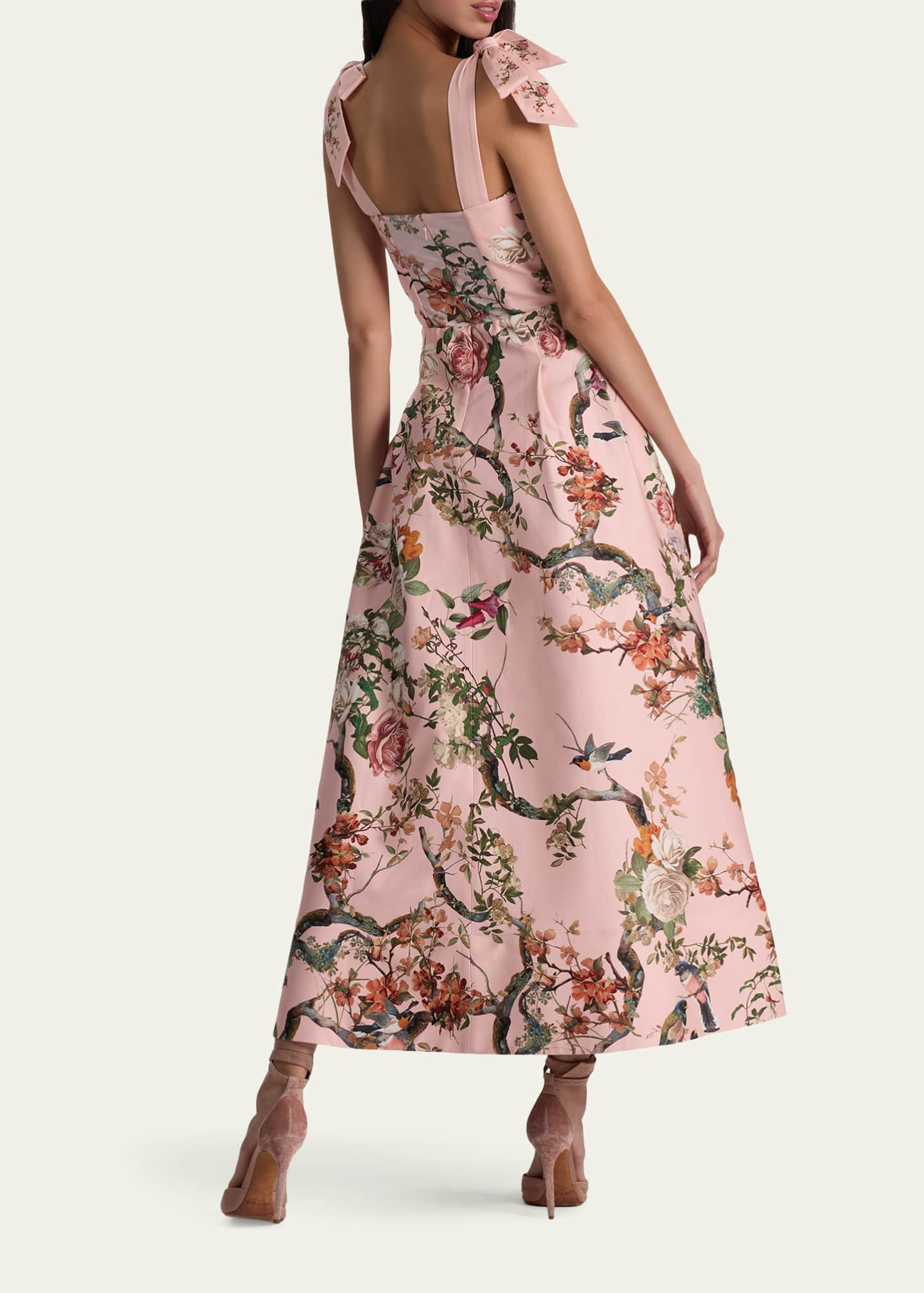 alice and olivia bridesmaid dress BABARONI Pleated Sweep Train Sheath Gown With Slit Olive Green Plus Size, Olive Green / US18