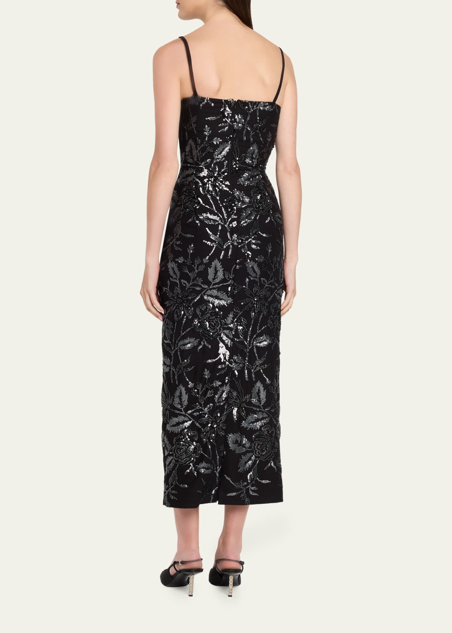 prabal gurung dress | Regal Red @neimanmarcus new eveningwear puts elegance on full display, featuring the Atelier Prabal Gurung Red Halter Neck Satin Gown with line silhouette Prabal Gurung Floral Scoop Neck