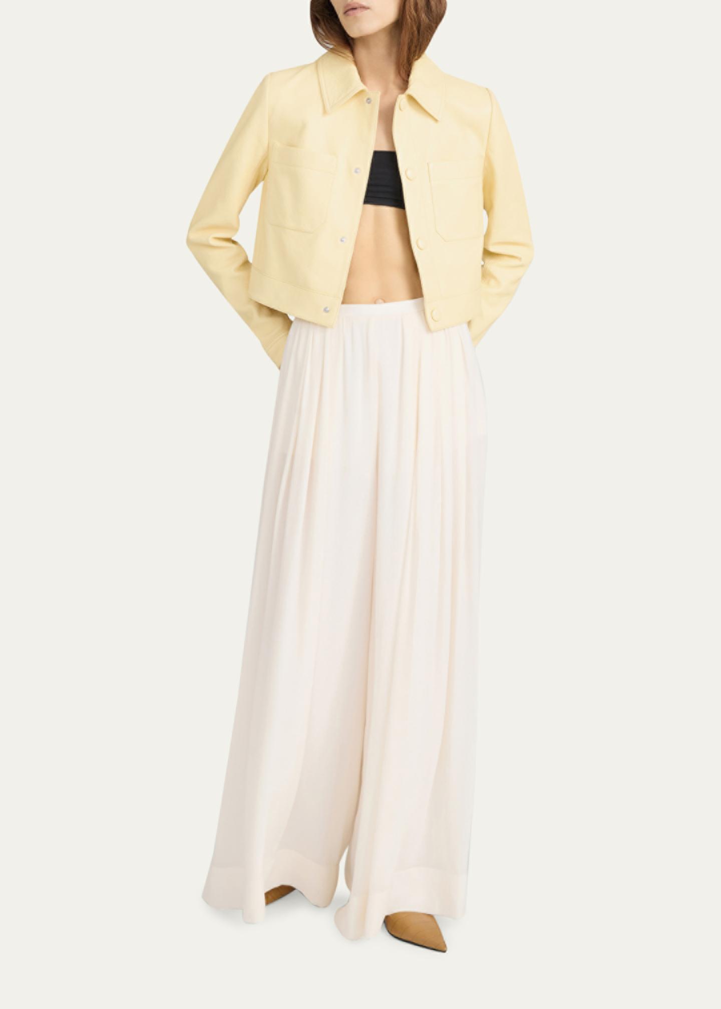 FRAME The Small Leather Jacket - Bergdorf Goodman