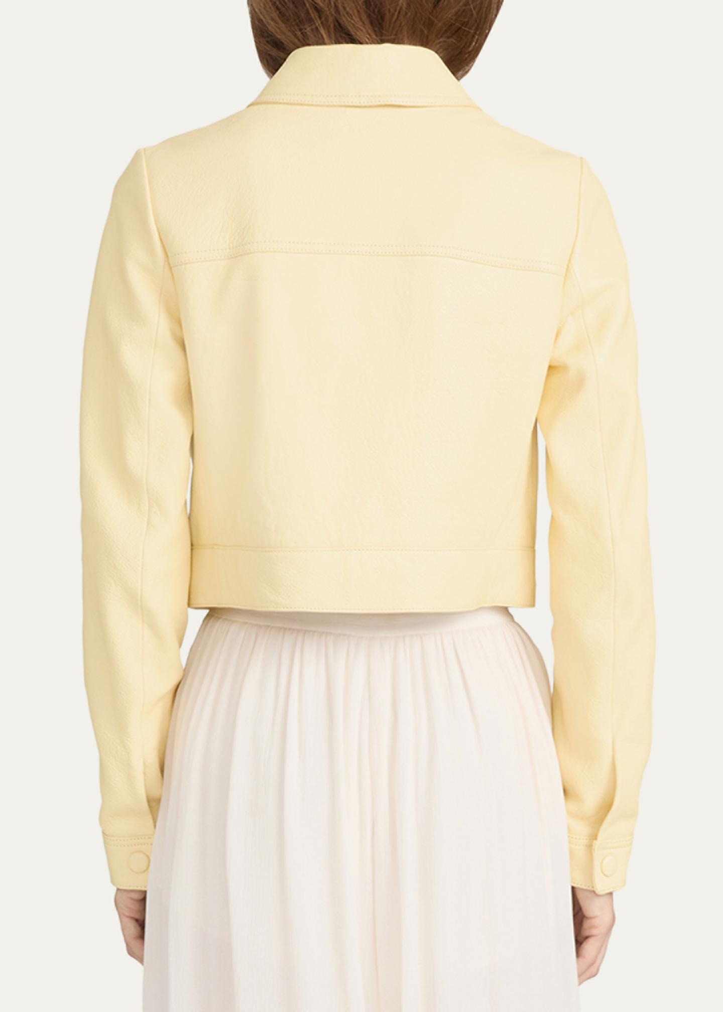 FRAME The Small Leather Jacket - Bergdorf Goodman