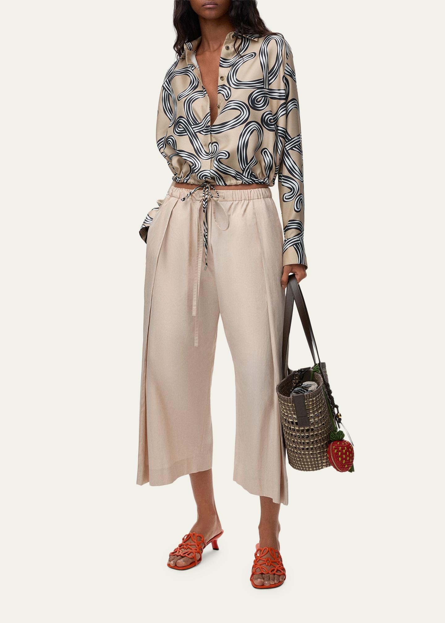 LOEWE Paula & Mopriz チノパンアイボリー LOEWE Paula & Mopriz