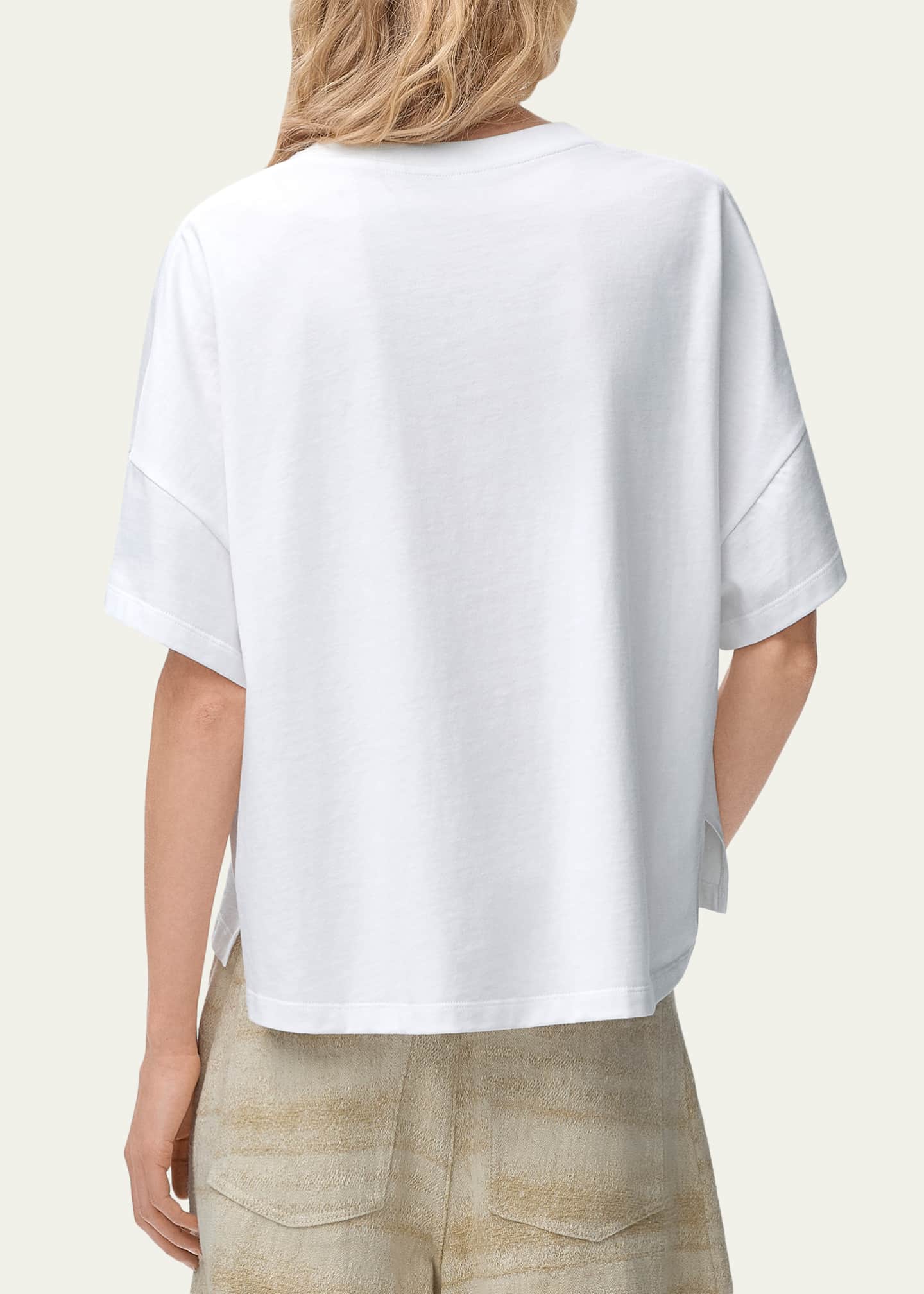Loewe x Paula's Ibiza Cotton Boxy Fit Anagram T-Shirt - Bergdorf