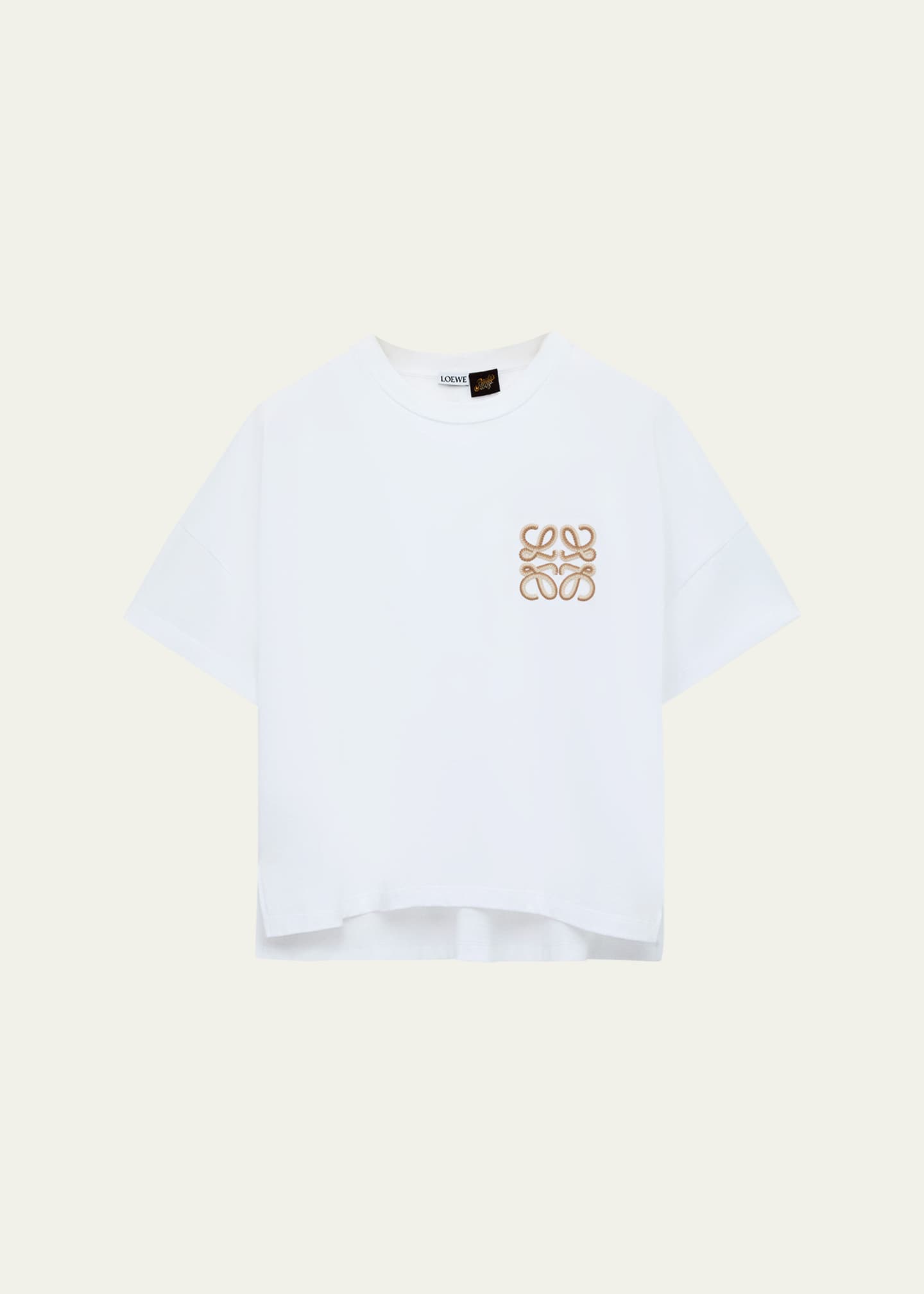 Loewe x Paula's Ibiza Cotton Boxy Fit Anagram T-Shirt - Bergdorf