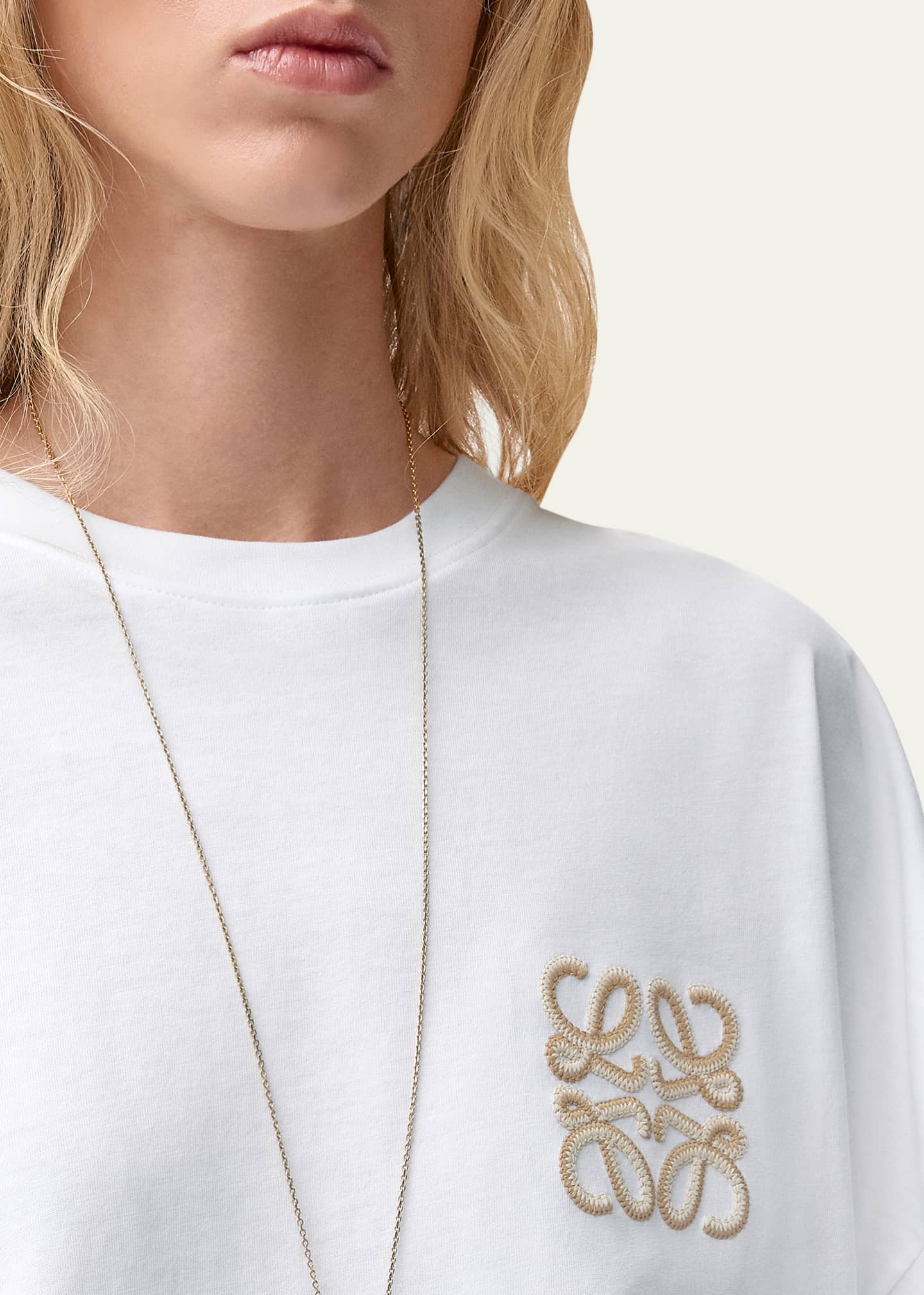 Loewe x Paula's Ibiza Cotton Boxy Fit Anagram T-Shirt - Bergdorf