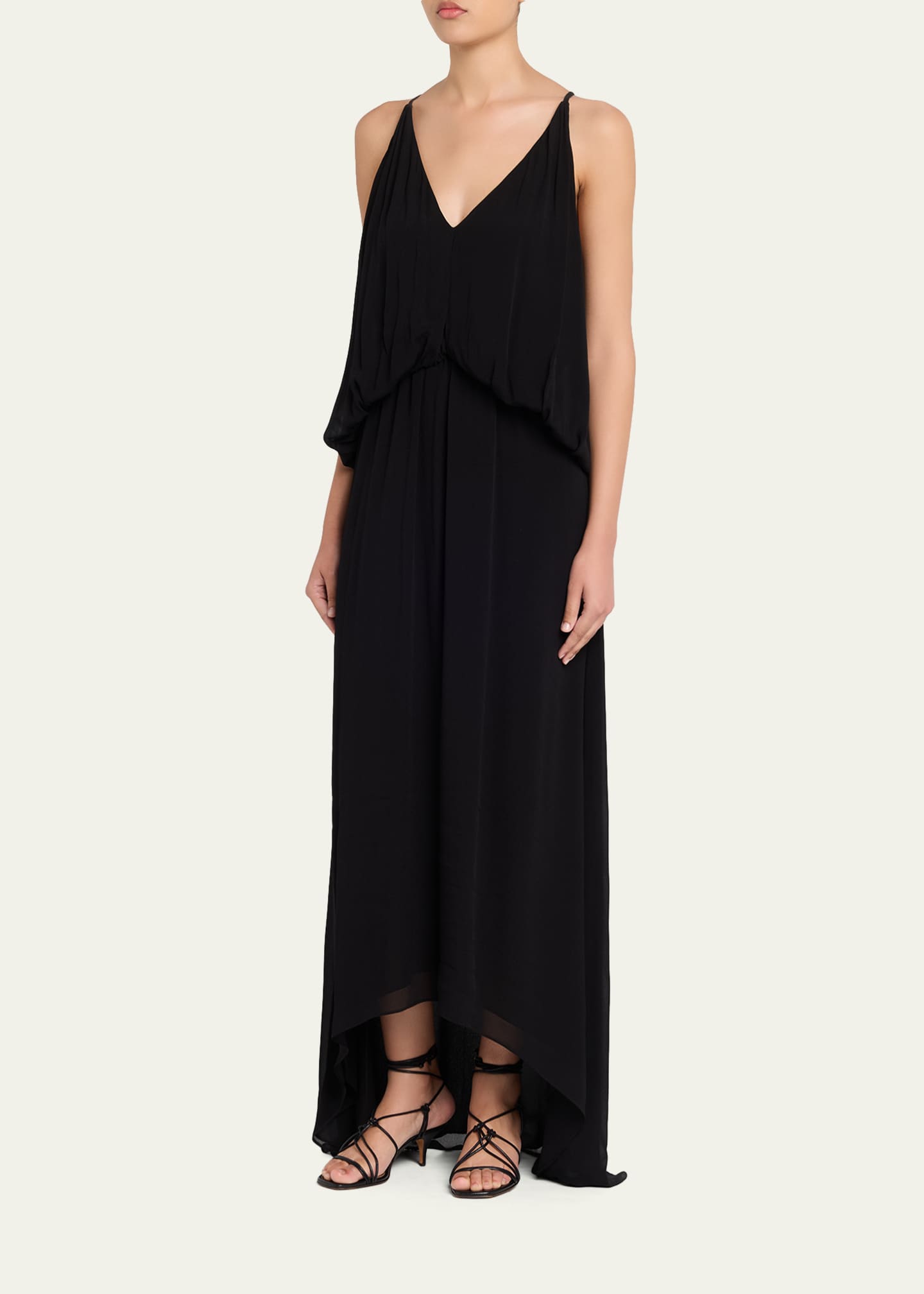 Ramy Brook Women's Ambar Maxi Dress - Black - Size S