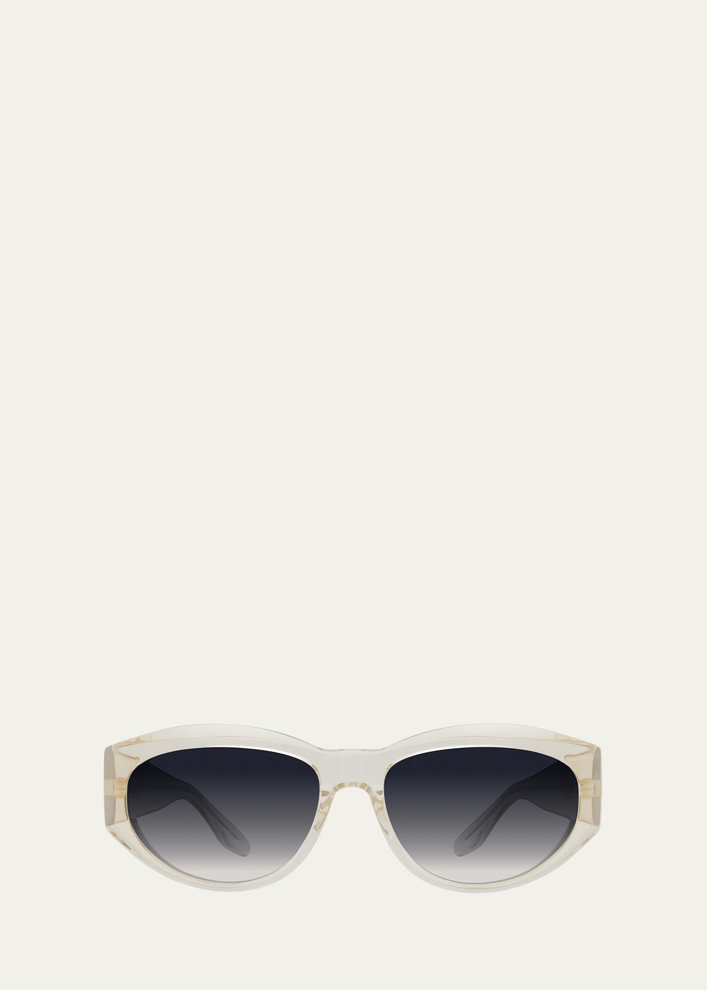 Barton Perreira Robinson 56mm Acetate Oval Sunglasses - Bergdorf