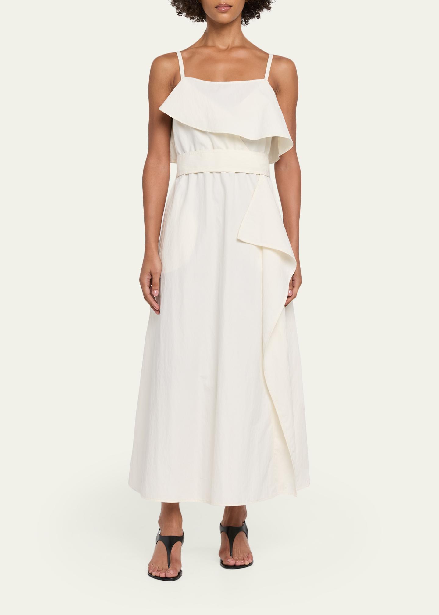 Proenza Schouler White Label Reign Washed Cotton Midi Dress - Bergdorf ...